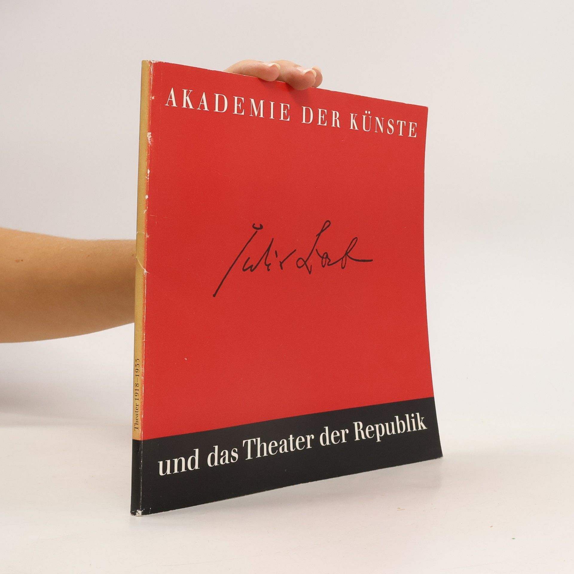 Berlin Akademie der Künste Julius Bab, 1880-1955 und das Theater der Republik, 1918-1933