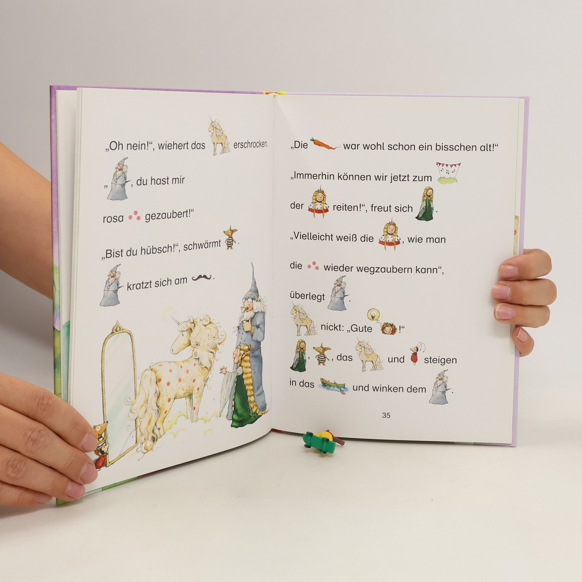 Stefanie Dahle Lilia, die kleine Elbenprinzessin - das verzauberte Einhorn