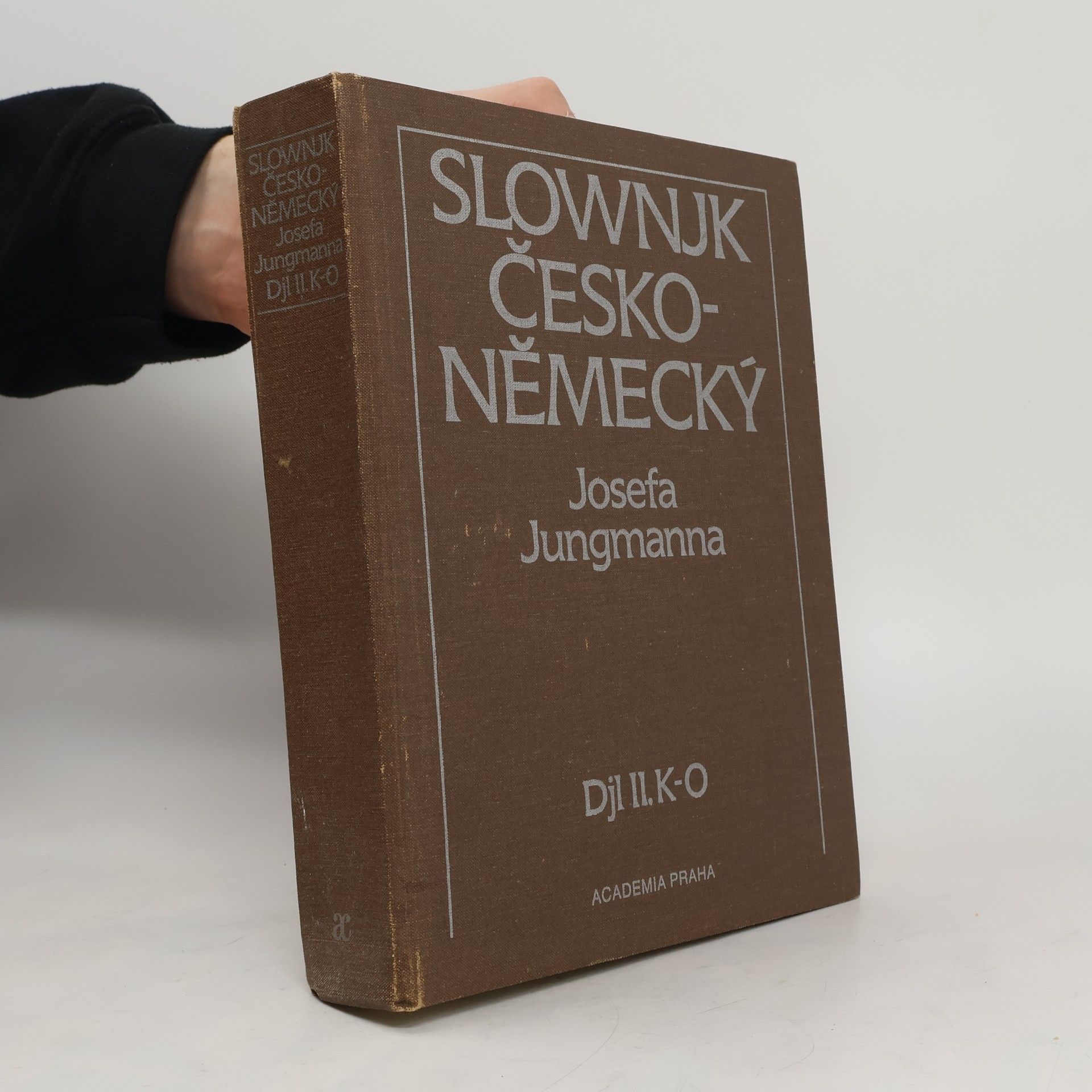 Josef Jungmann Slownjk česko-německý Josefa Jungmanna, II. djl K-O