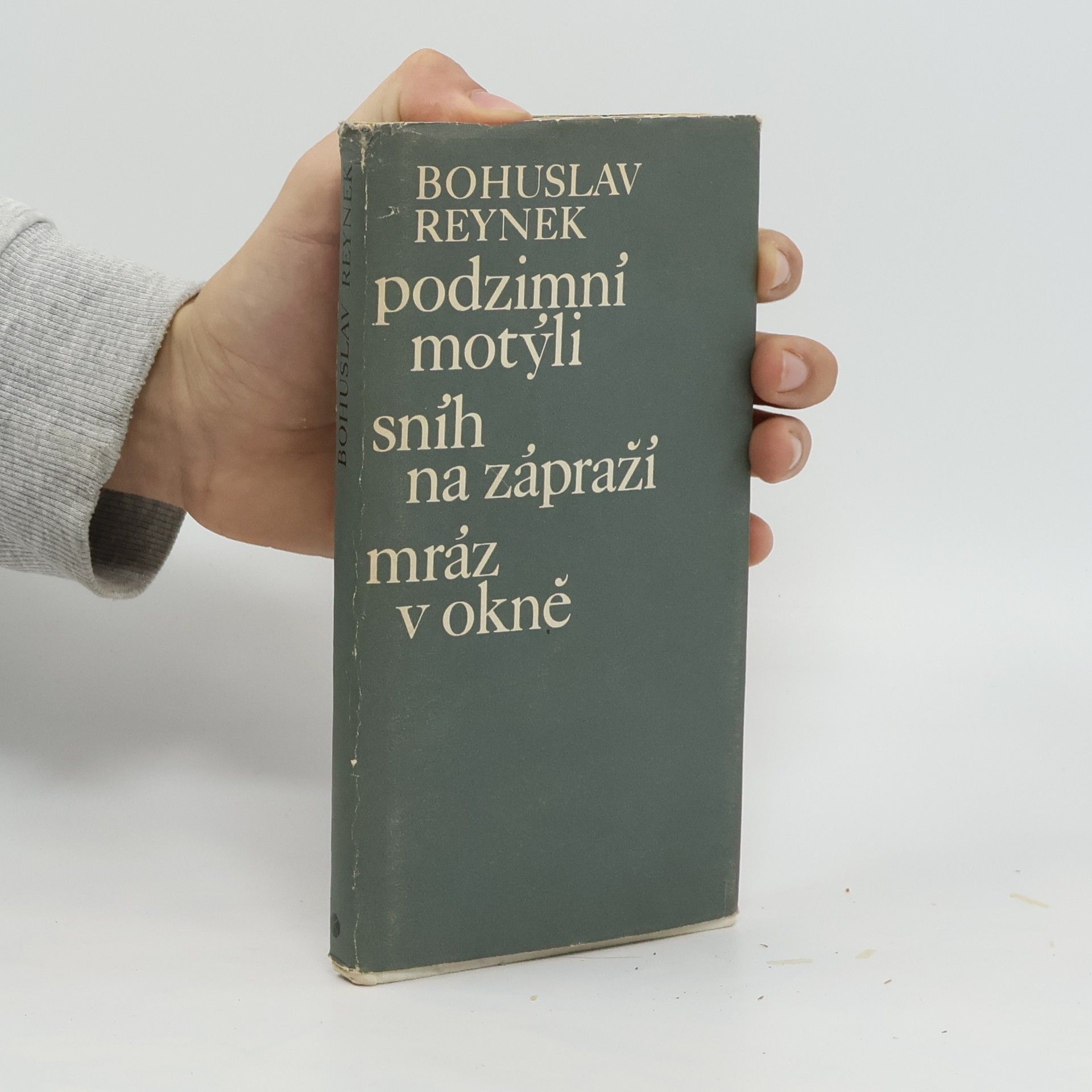 Bohuslav Reynek Podzimní motýli. Sníh na zápraží. Mráz v okně