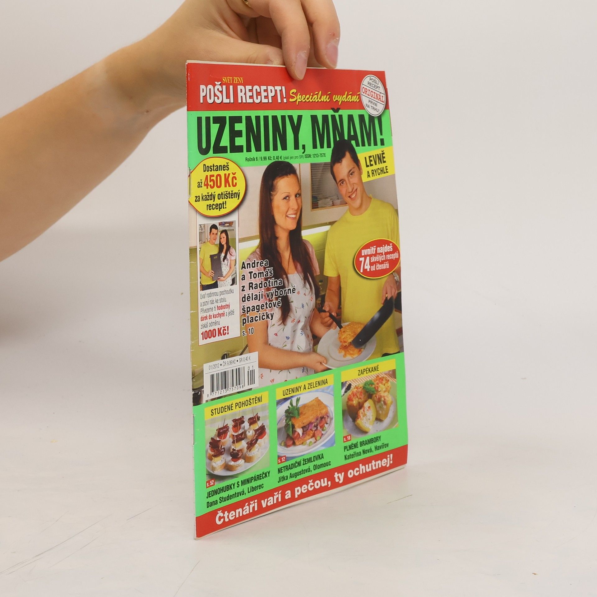 Collectif d'auteurs Uzeniny, mňam! 1/2012