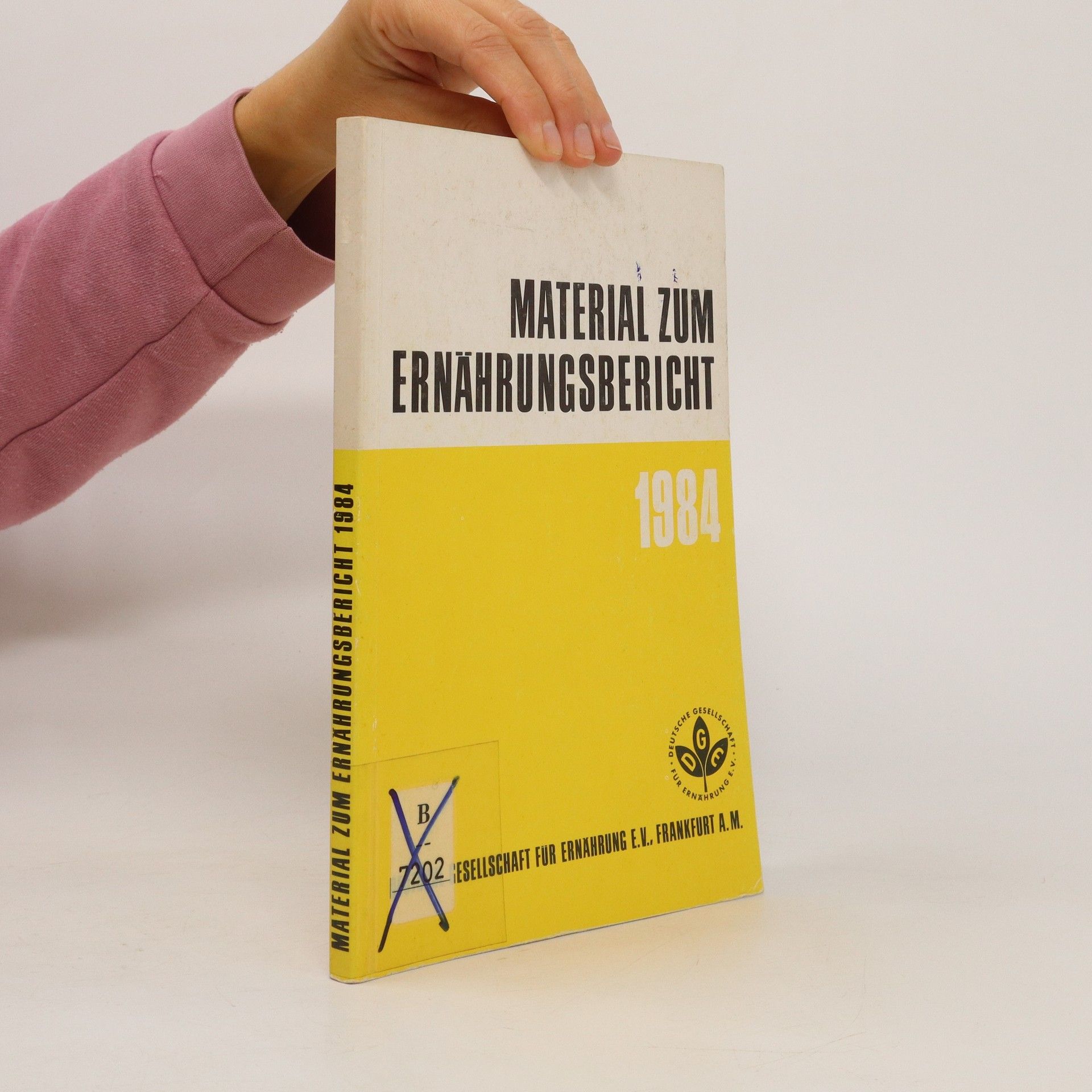 kolektiv Material zum Ernährungsbericht 1984