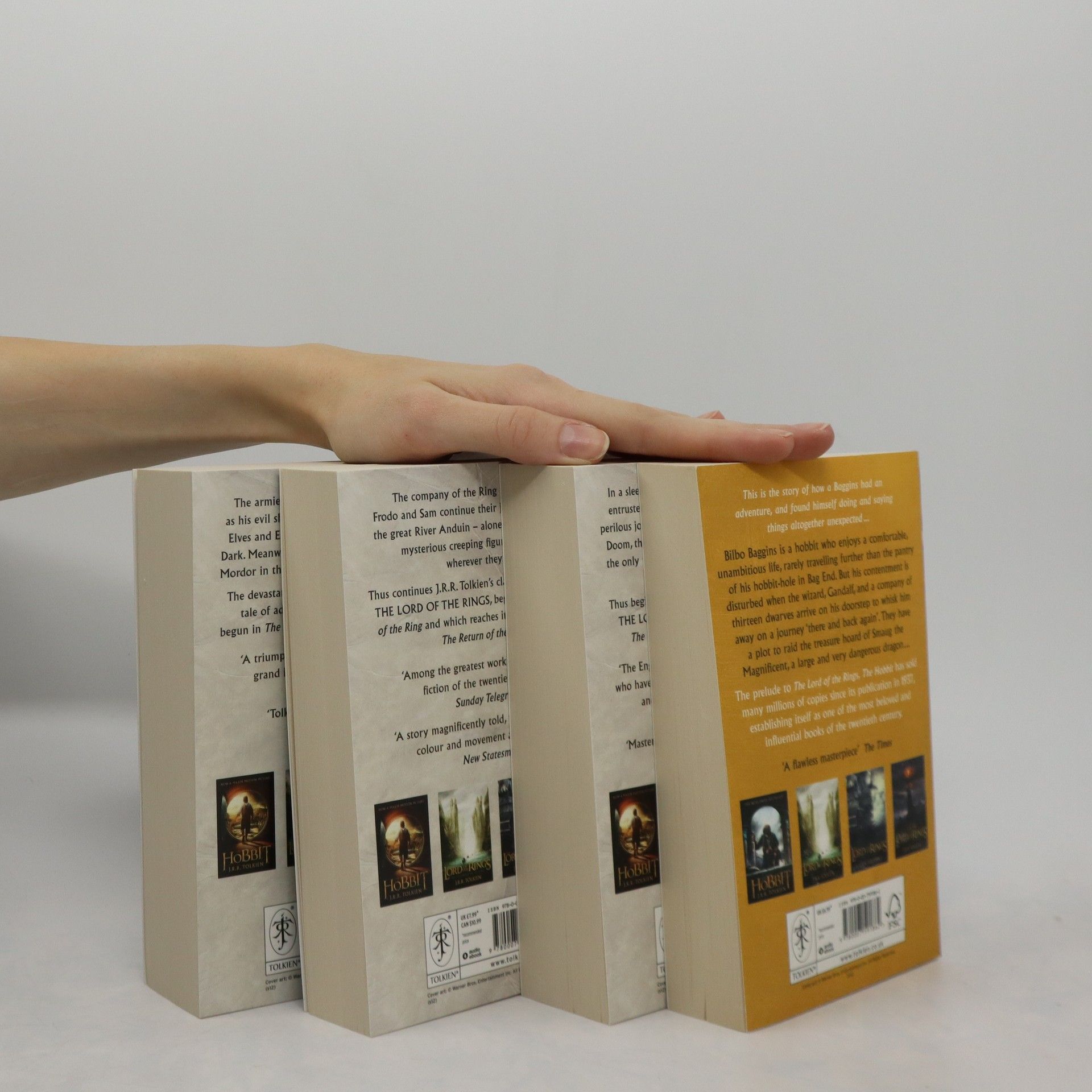 J. R. R. Tolkien Lord of the Rings 1-3 + Hobit