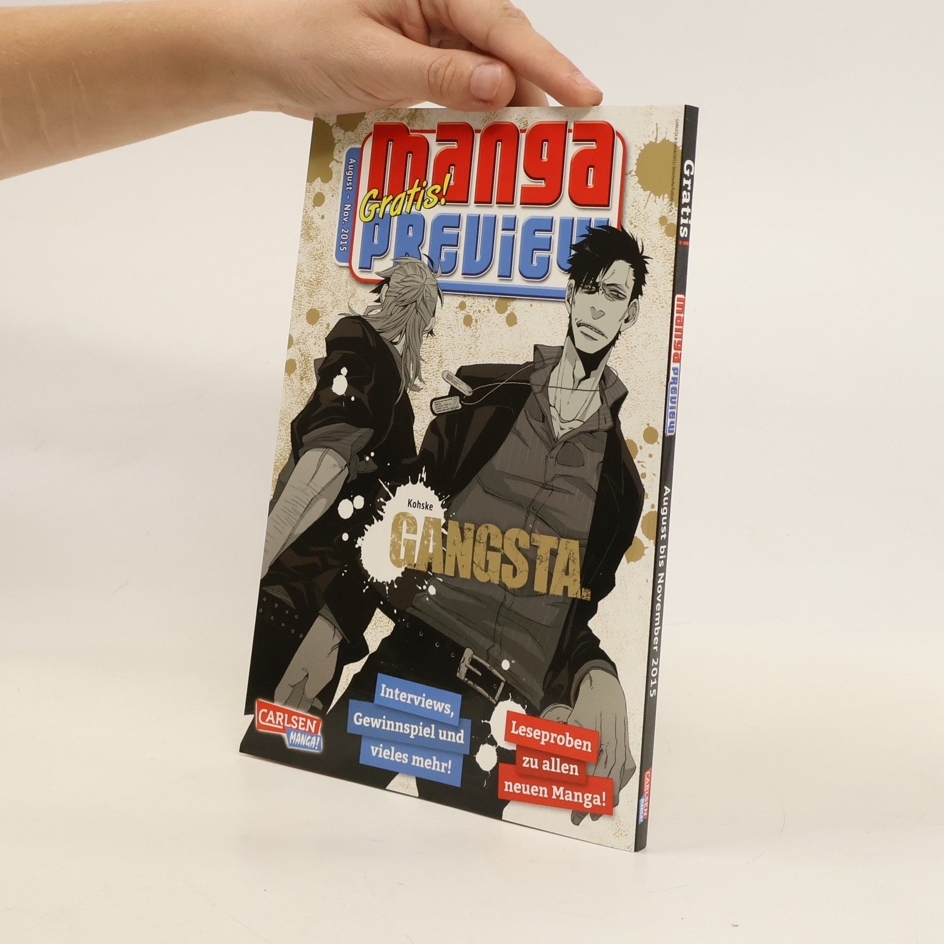 AA.VV. Manga 8 - 11/ 2015