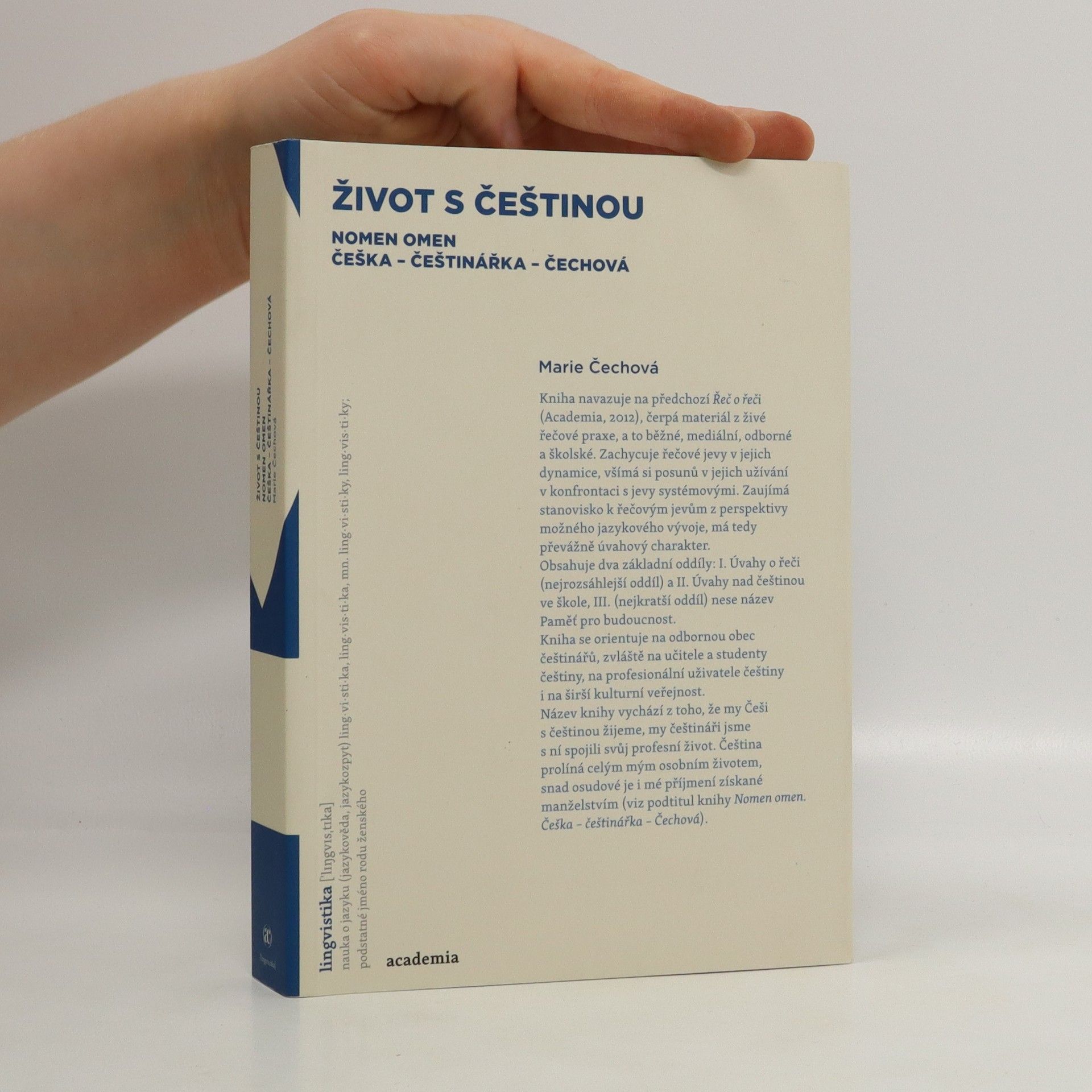 Marie Čechová Život s češtinou