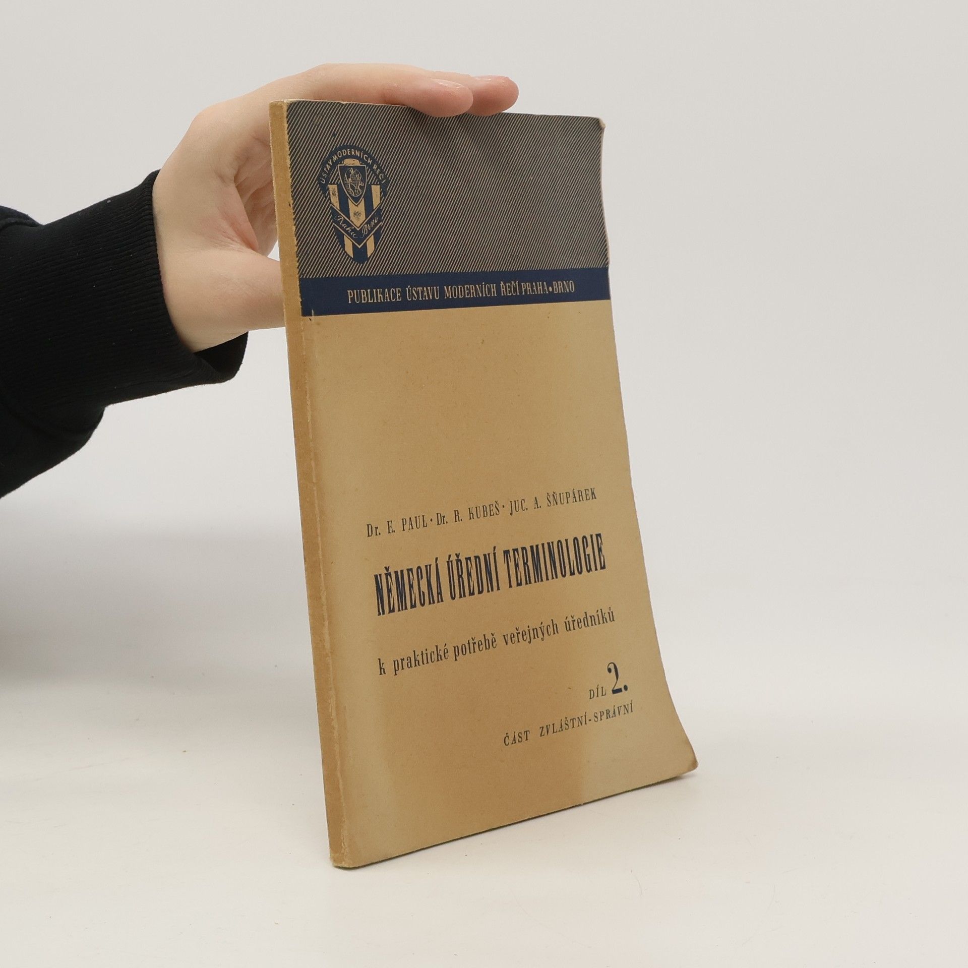 Collectif d'auteurs Německá úřední terminologie 2