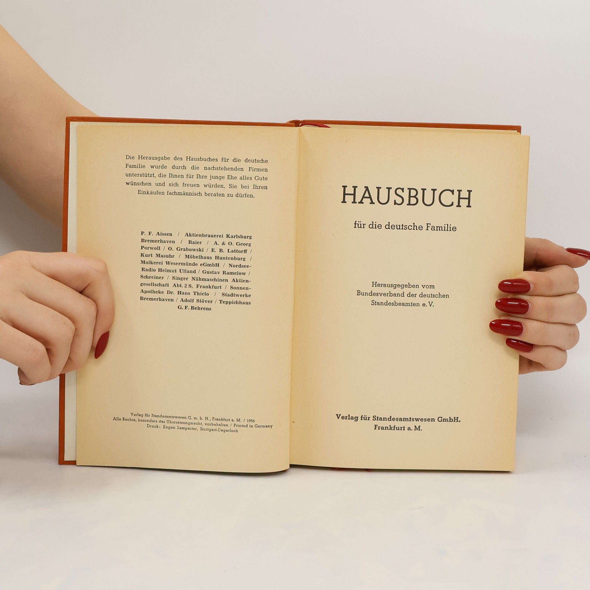 Autorenkollektiv Hausbuch für die deutsche Familie