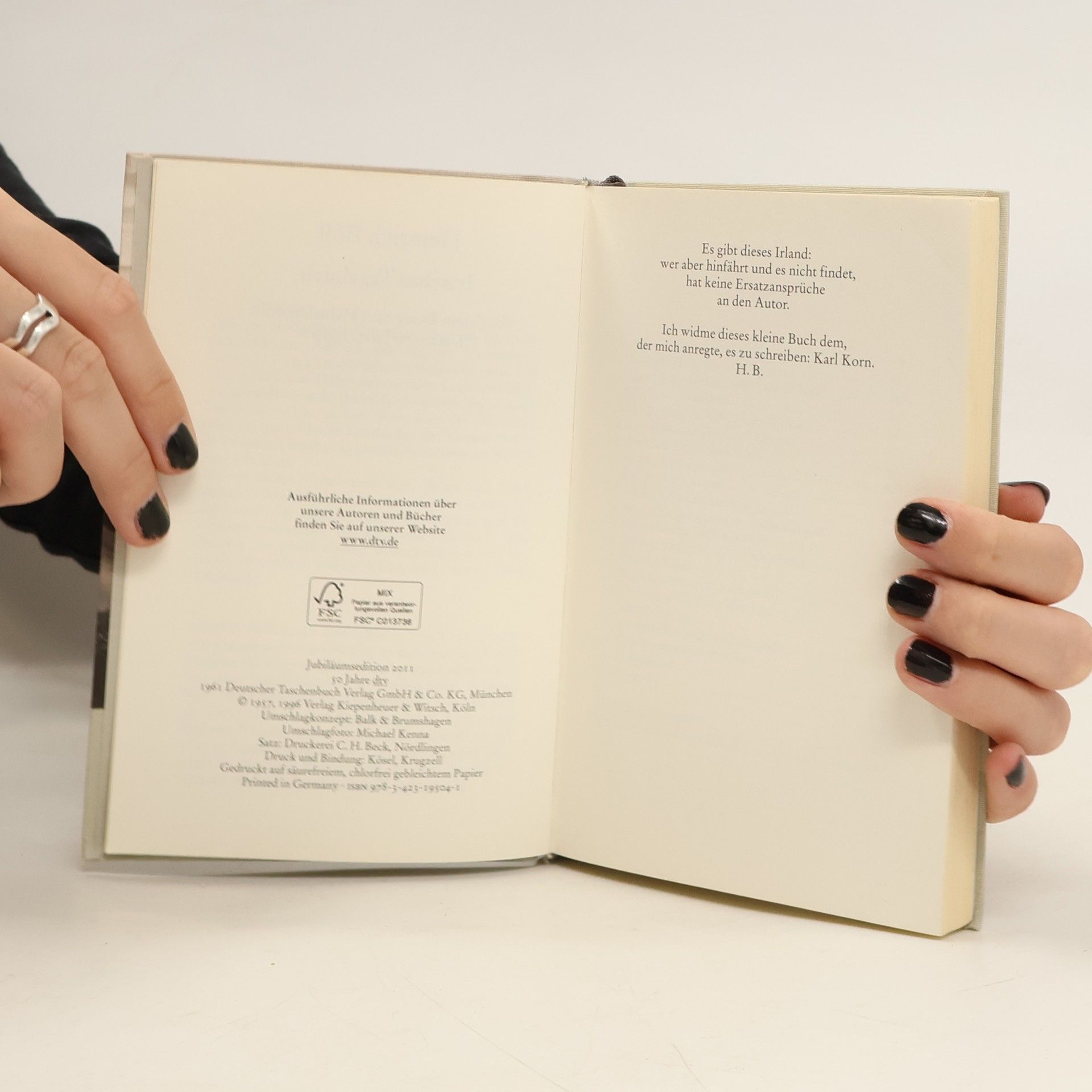 Heinrich Böll Irisches Tagebuch