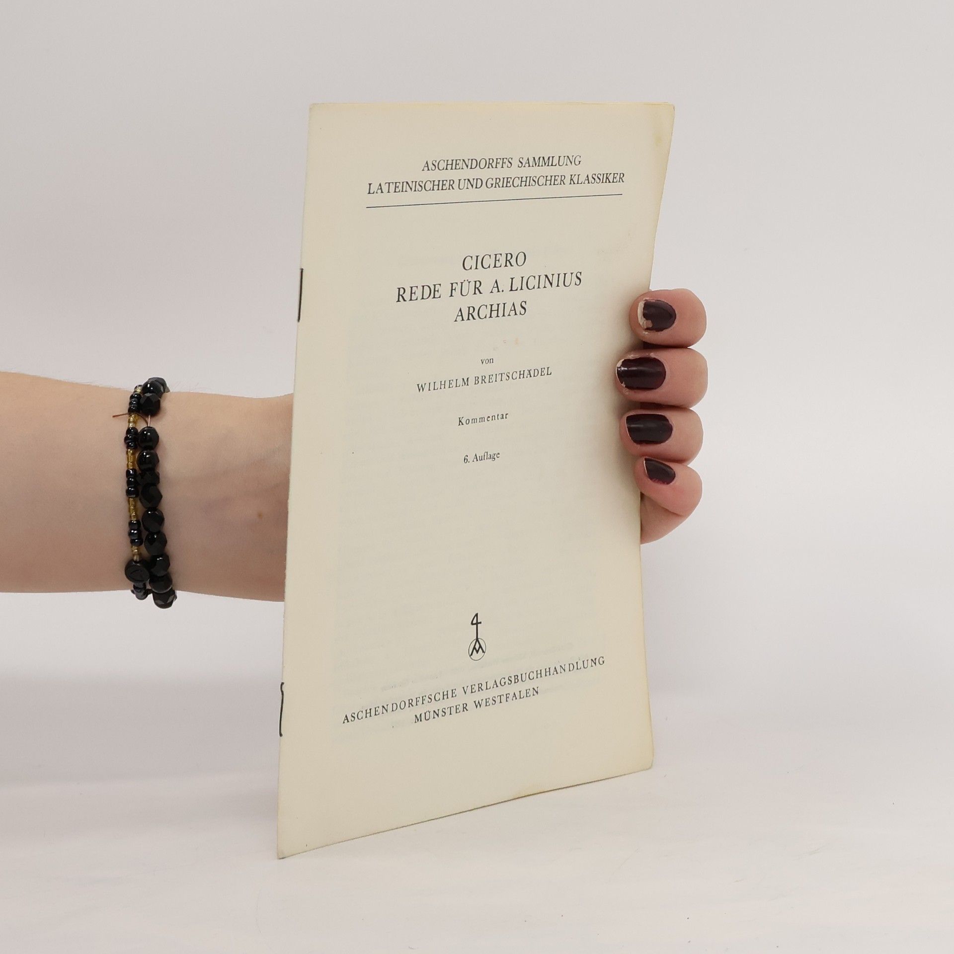 Collectif d'auteurs Ciceros Rede für A. Licinius Archias