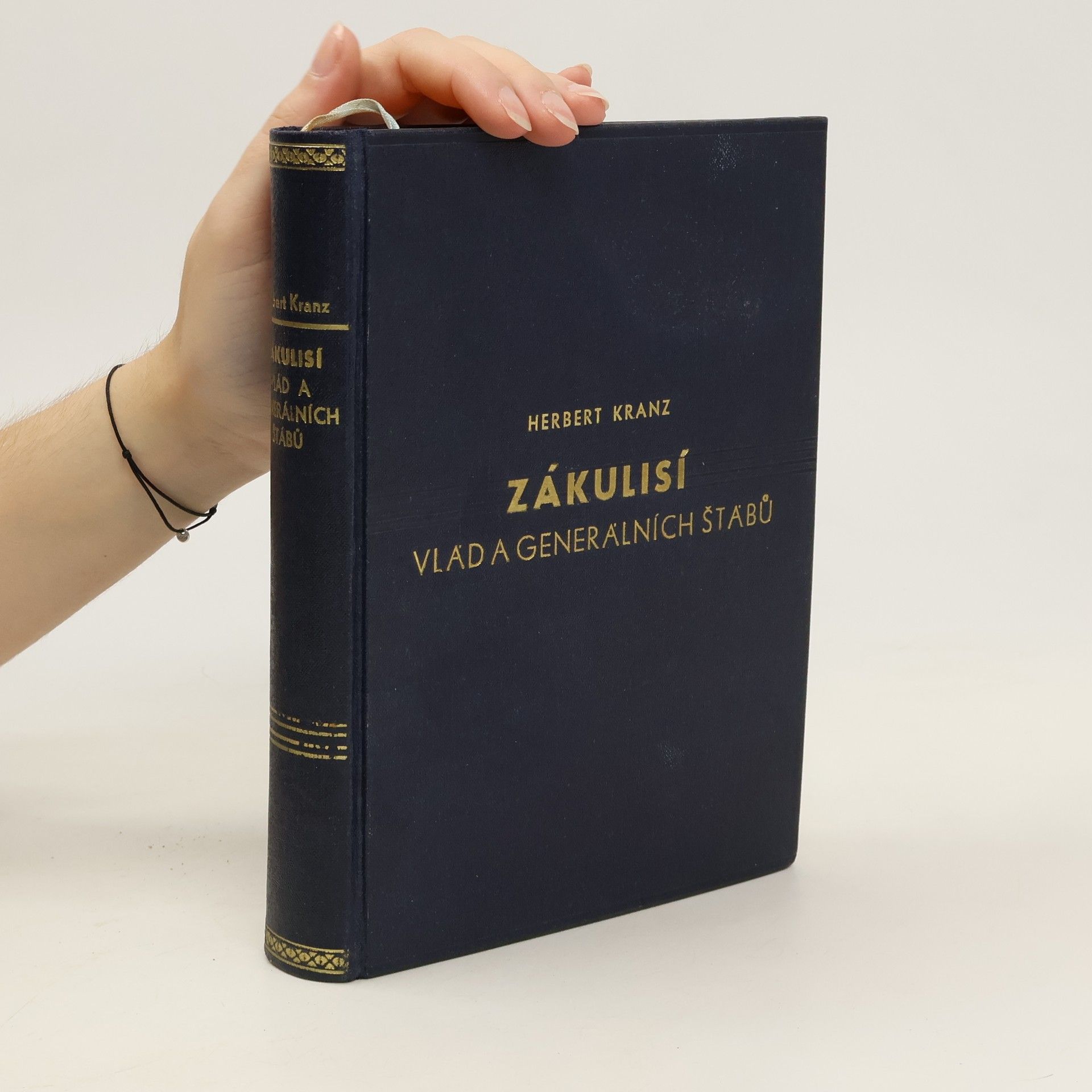 Herbert Kranz Zákulisí vlád a generálních štábů : Francie 1933-40