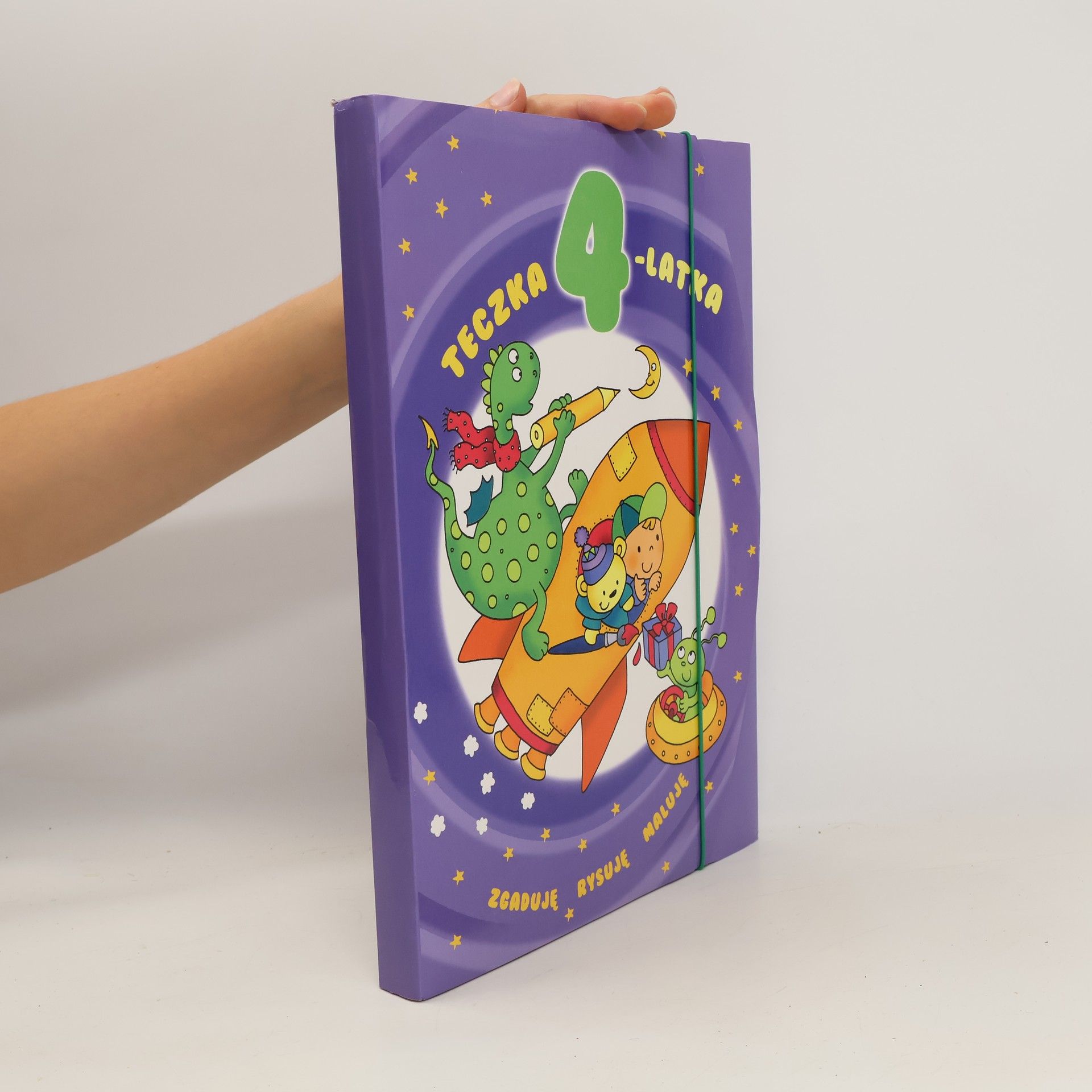 Autorenkollektiv Teczka 4-latka. Zgaduję, rysuję, maluję