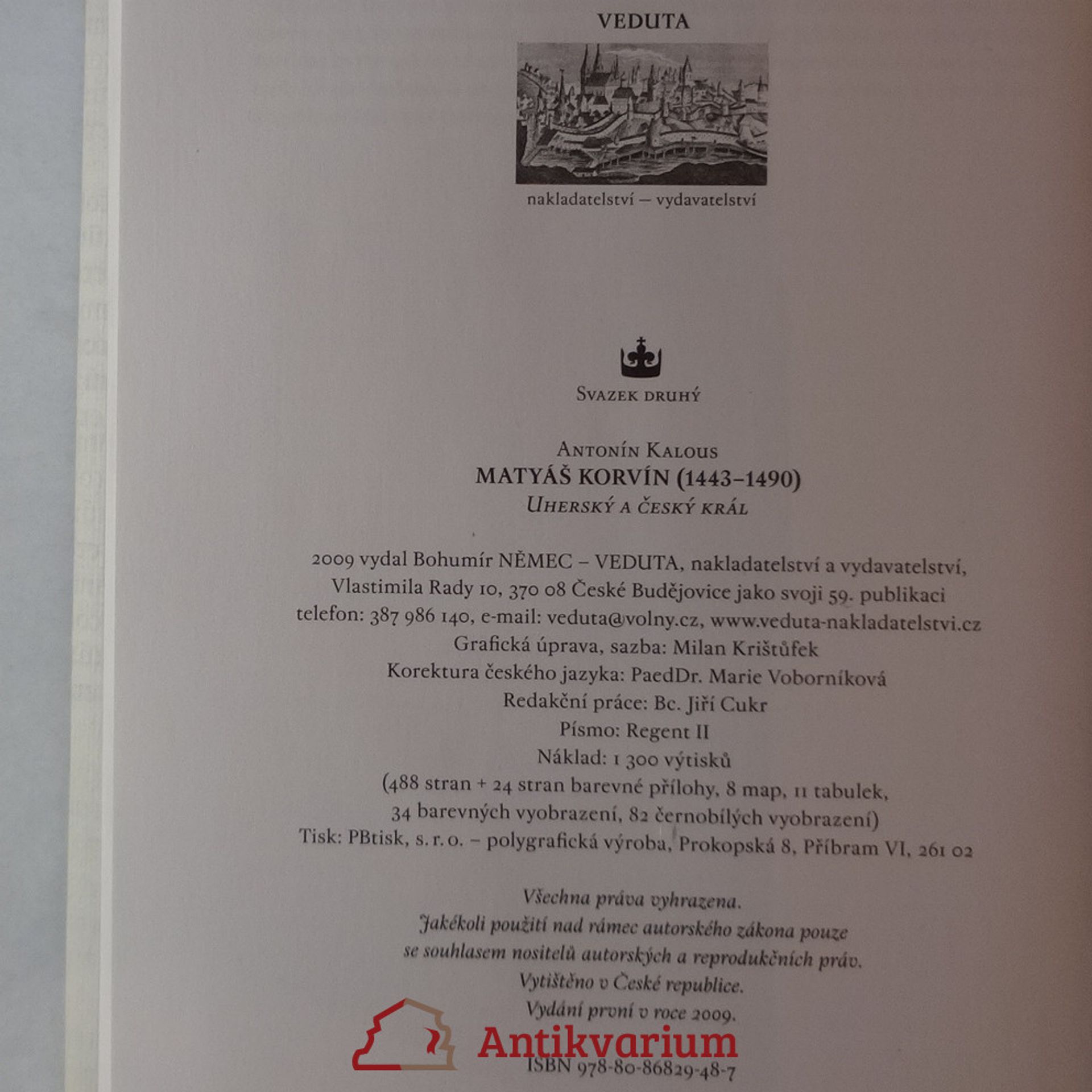 Antonín Kalous Matyáš Korvín (1443-1490)