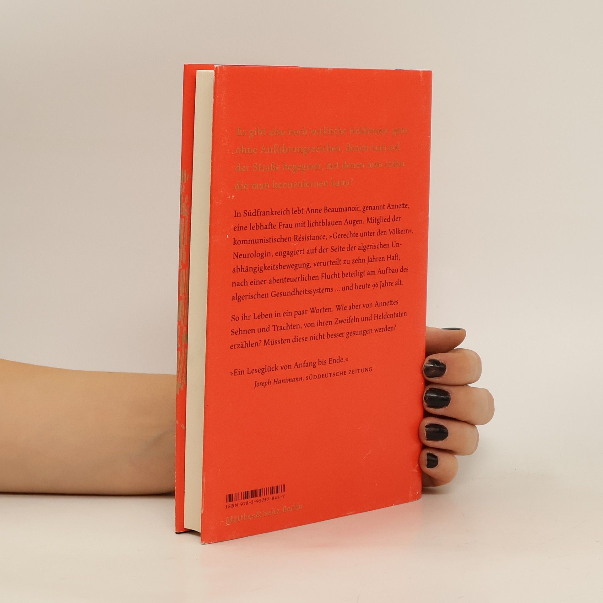 Anne Weber Annette, ein Heldinnenepos