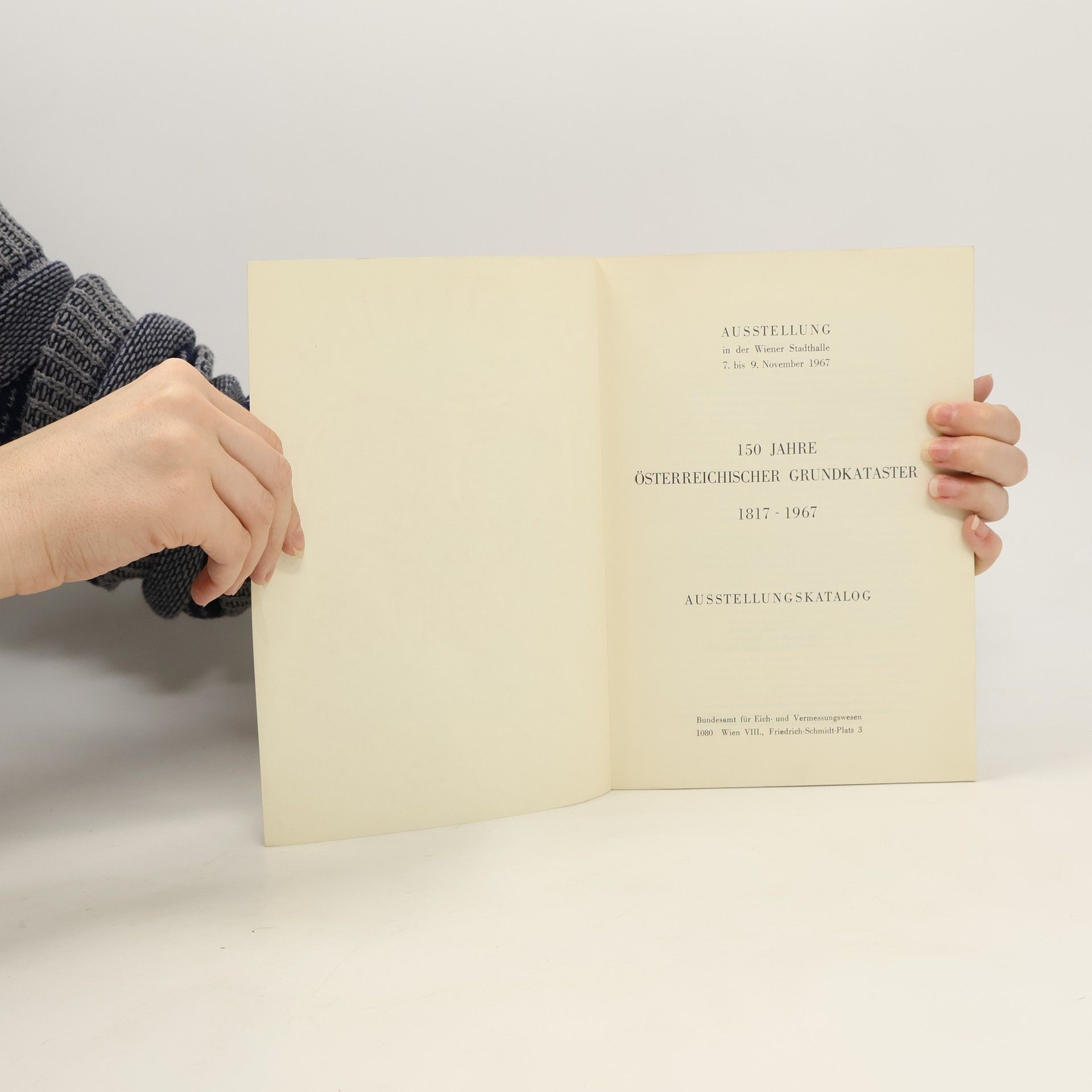 kolektiv 150 Jahre Österreichischer Grundkataster. Ausstellung