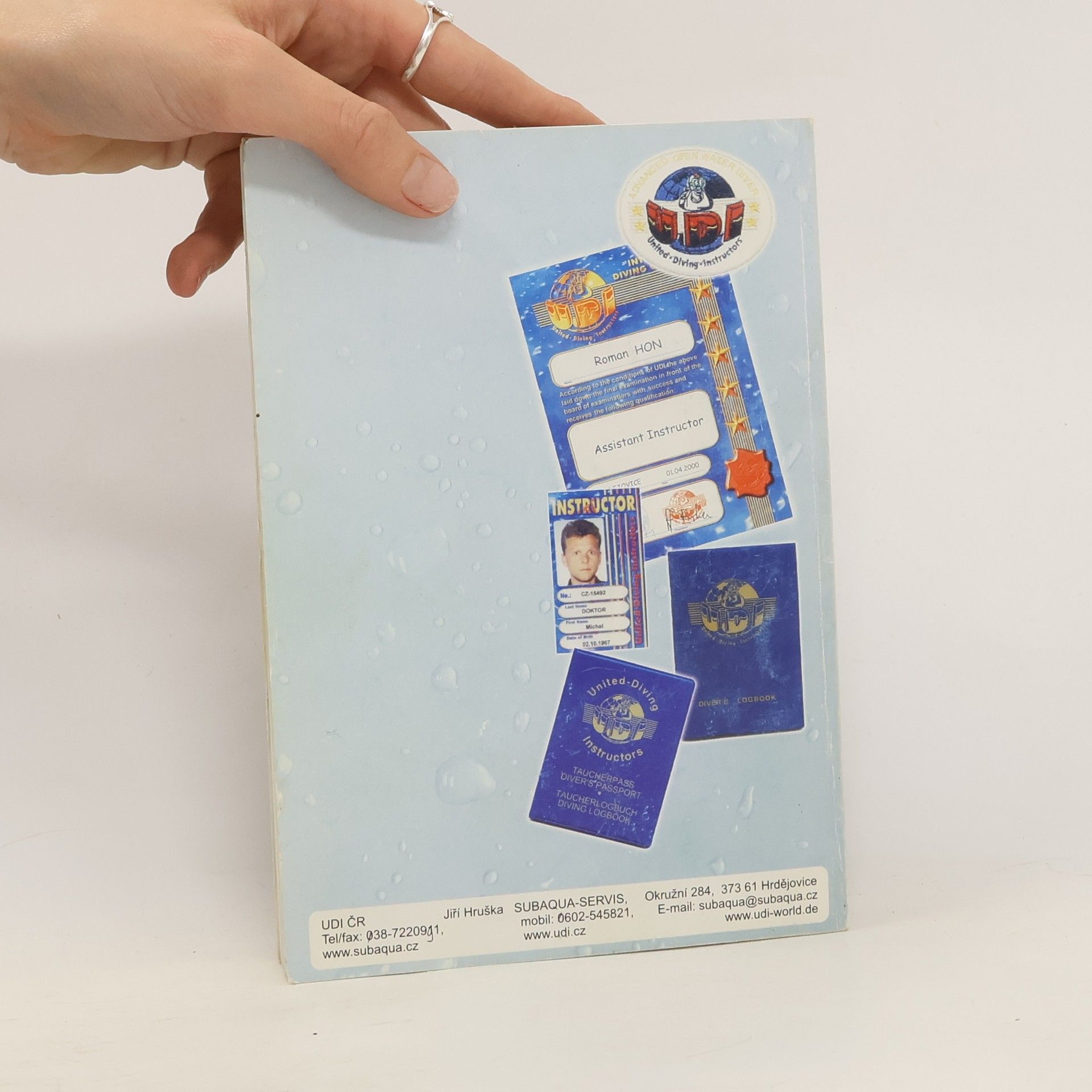 Collectif d'auteurs Open Water Diver. Učebnice pro začínajícího potápěče.