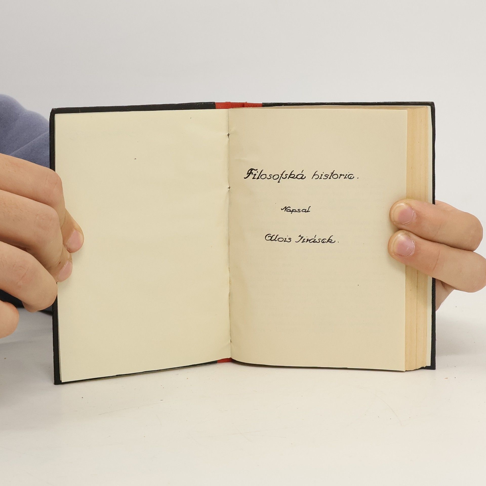 Alois Jirásek Filosofská historie
