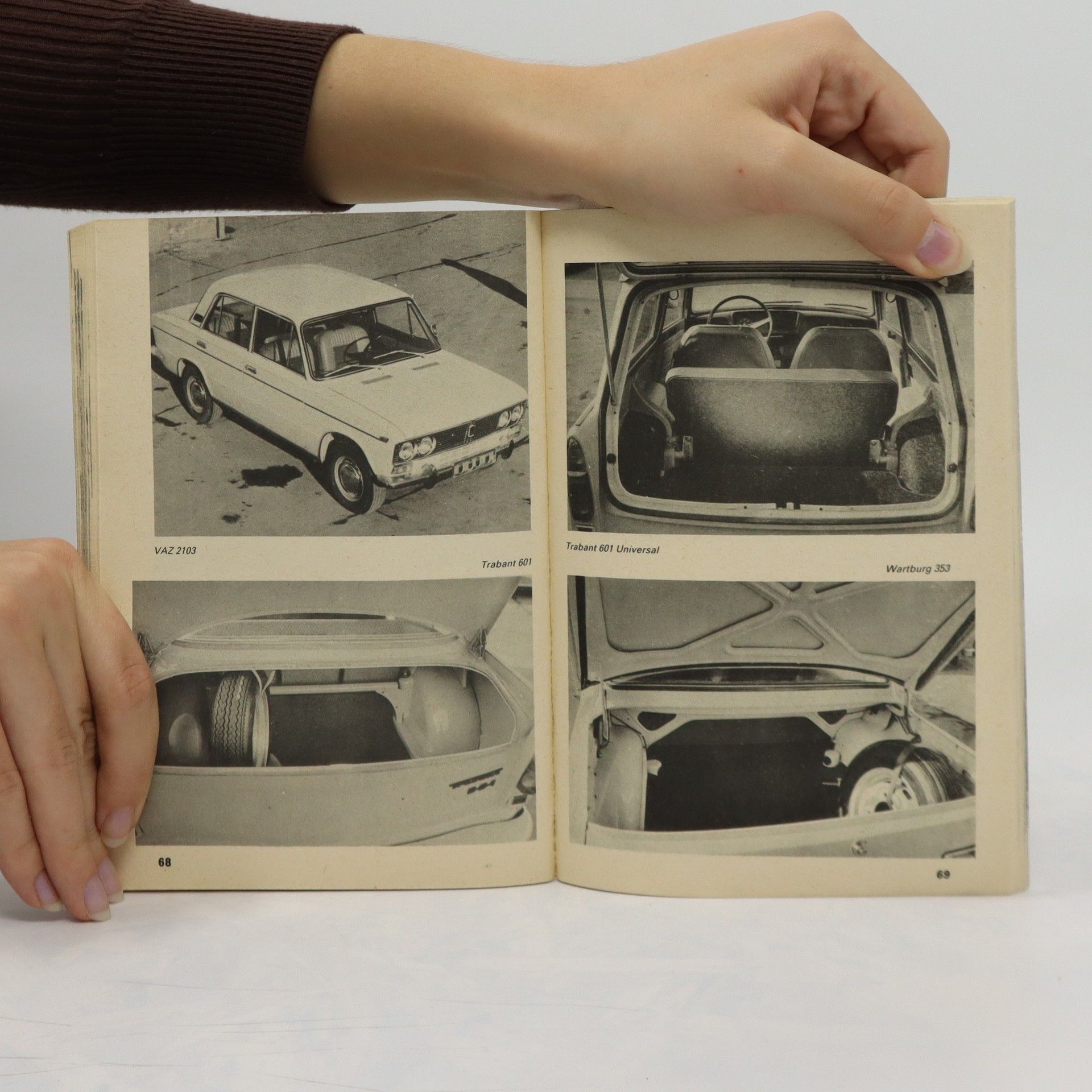 Autorenkollektiv Auto-revue. 1974, Porovnávací test automobilů na našem trhu