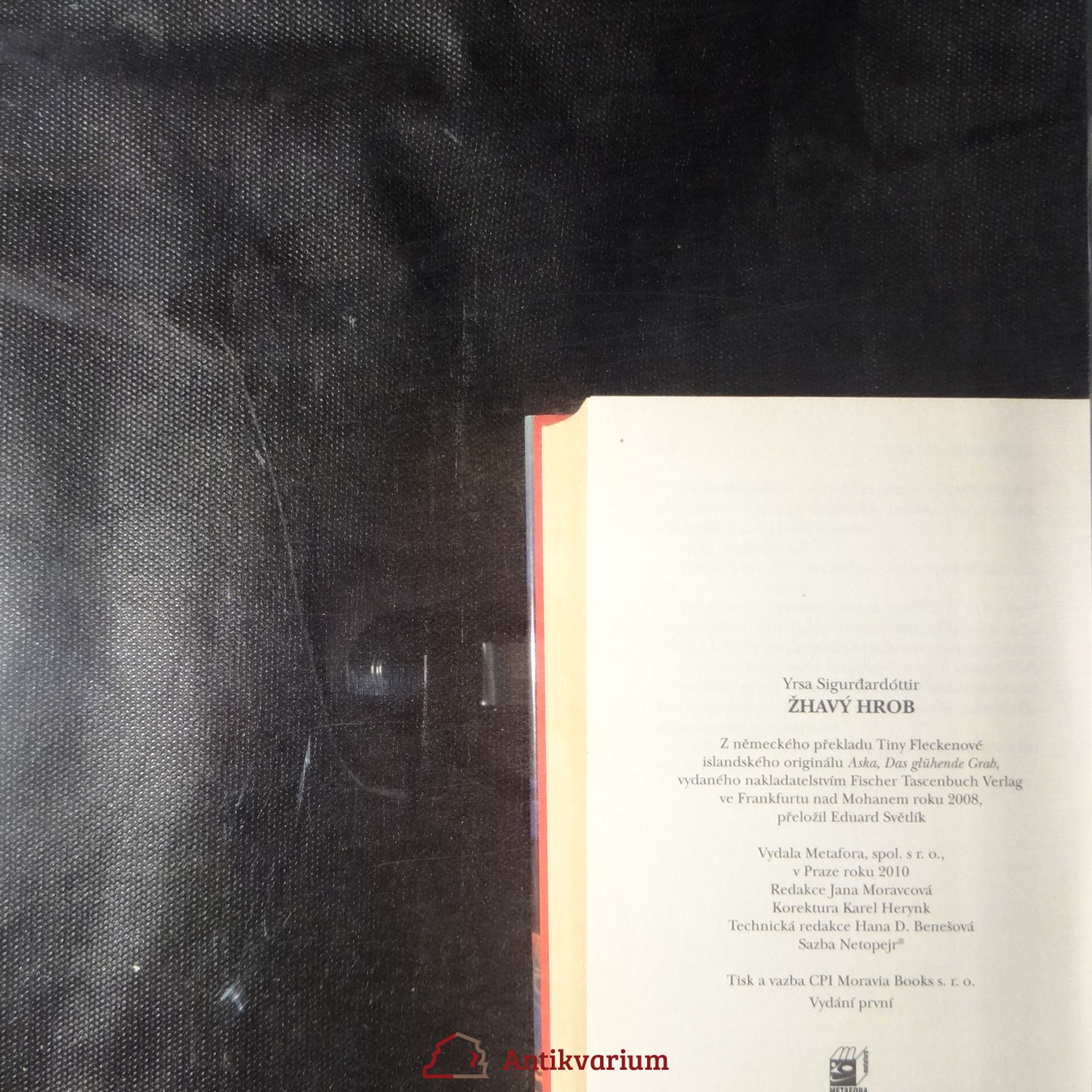 Yrsa Sigurðardóttir Žhavý hrob