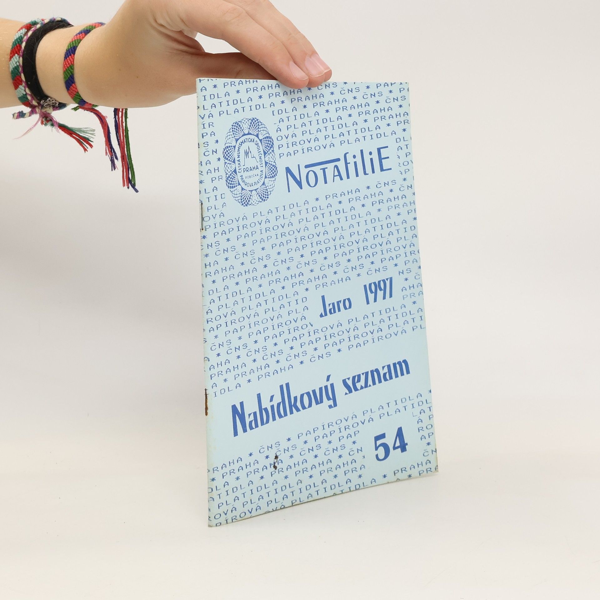 Kolektív autorov Notafilie. Nabídkový seznam 54