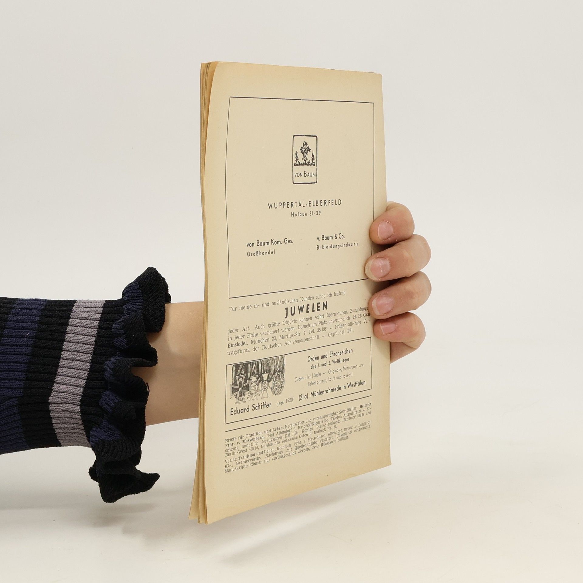 Autorenkollektiv Briefe für Tradition und Leben