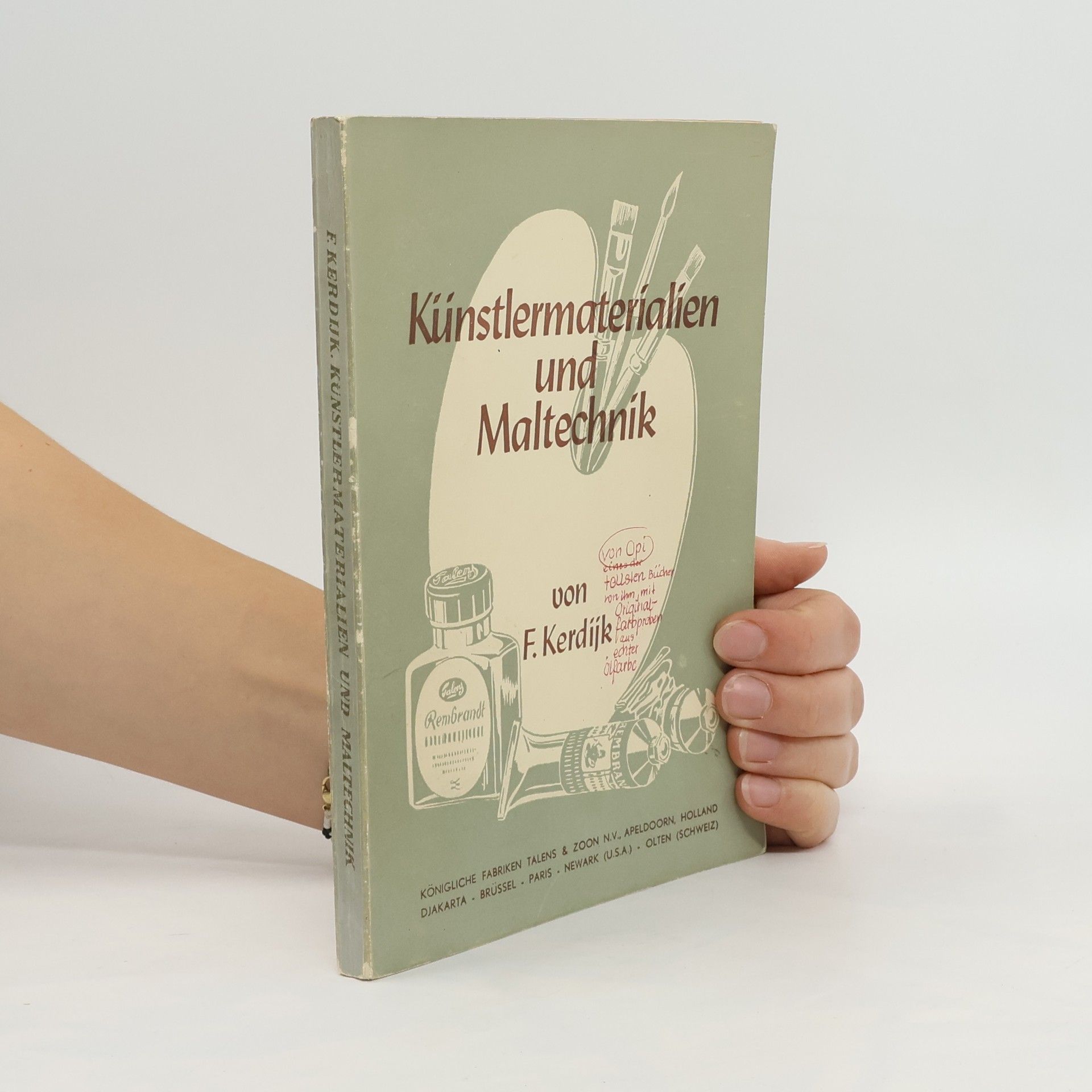 F. Kerdijk Künstlermaterialien und Maltechnik