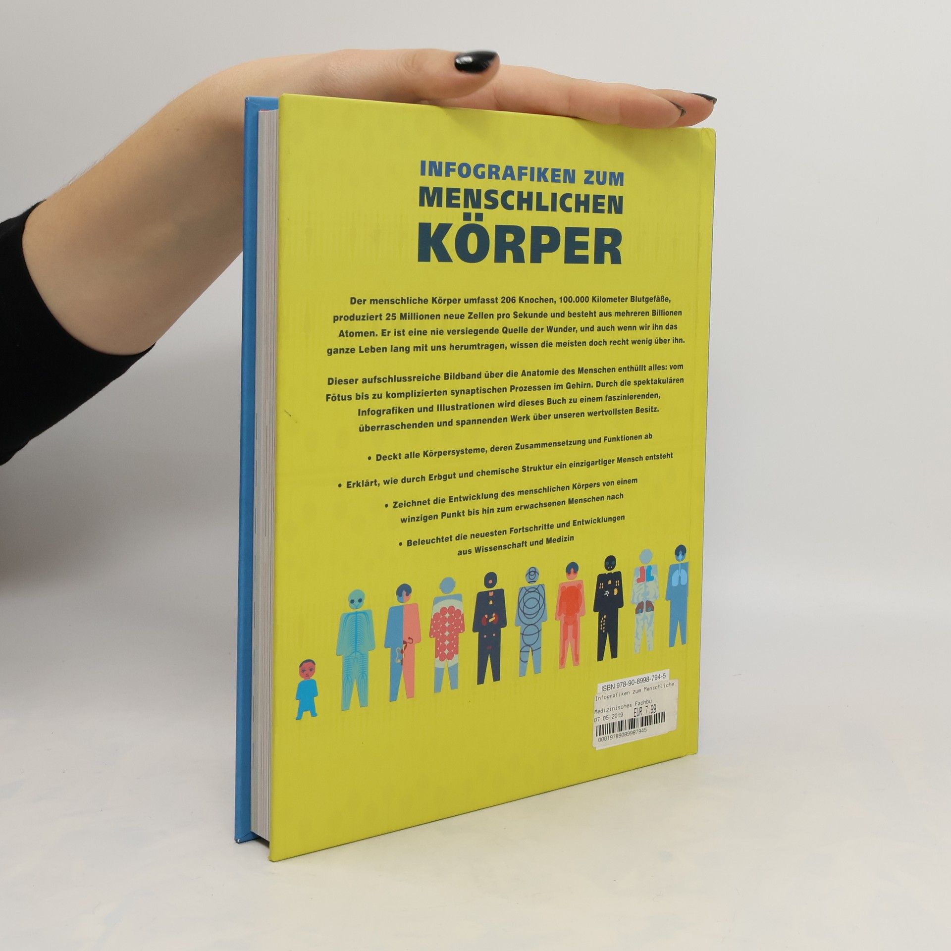 Steve Parker Infografiken zum menschlichen Körper