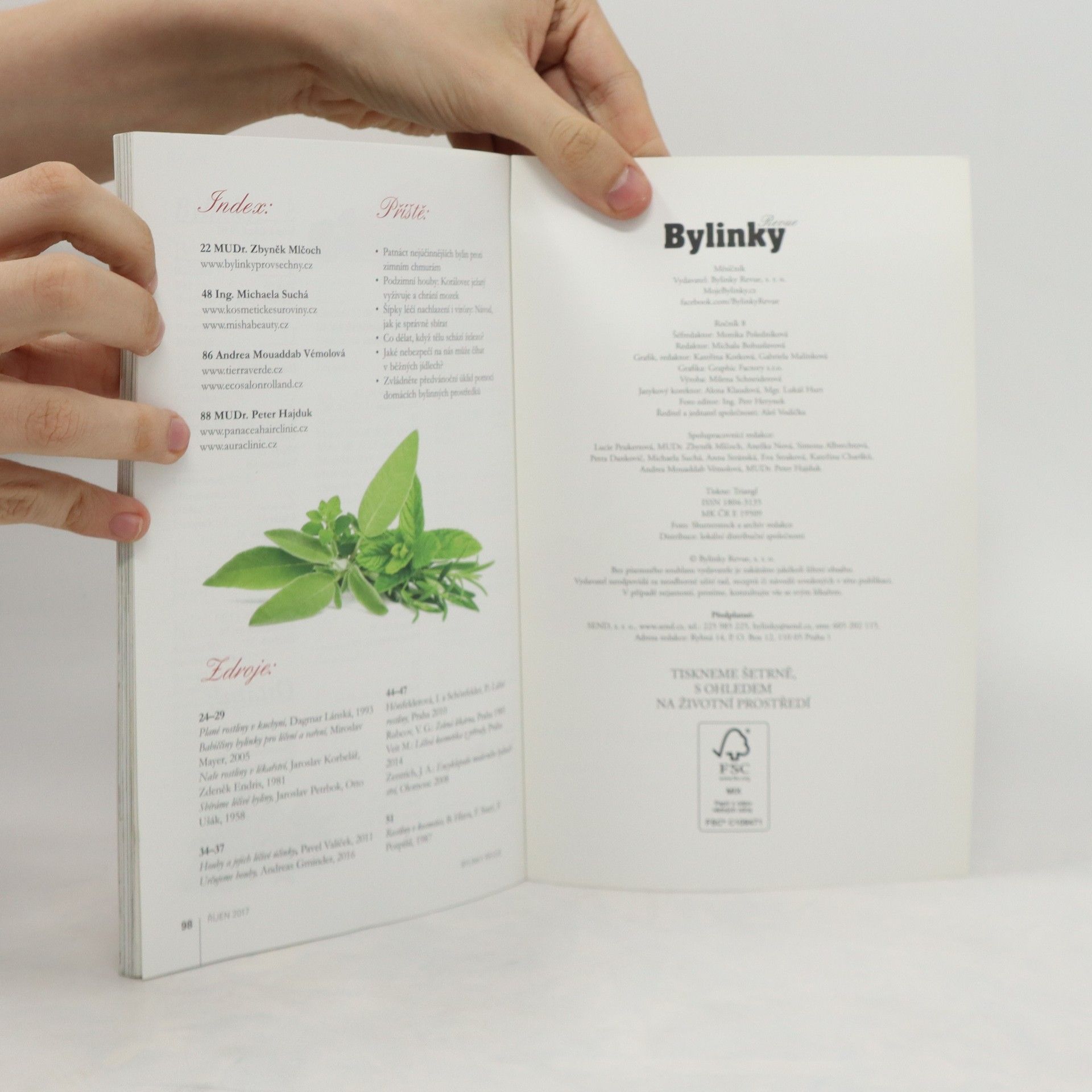 Autorenkollektiv Bylinky Revue 10/2017