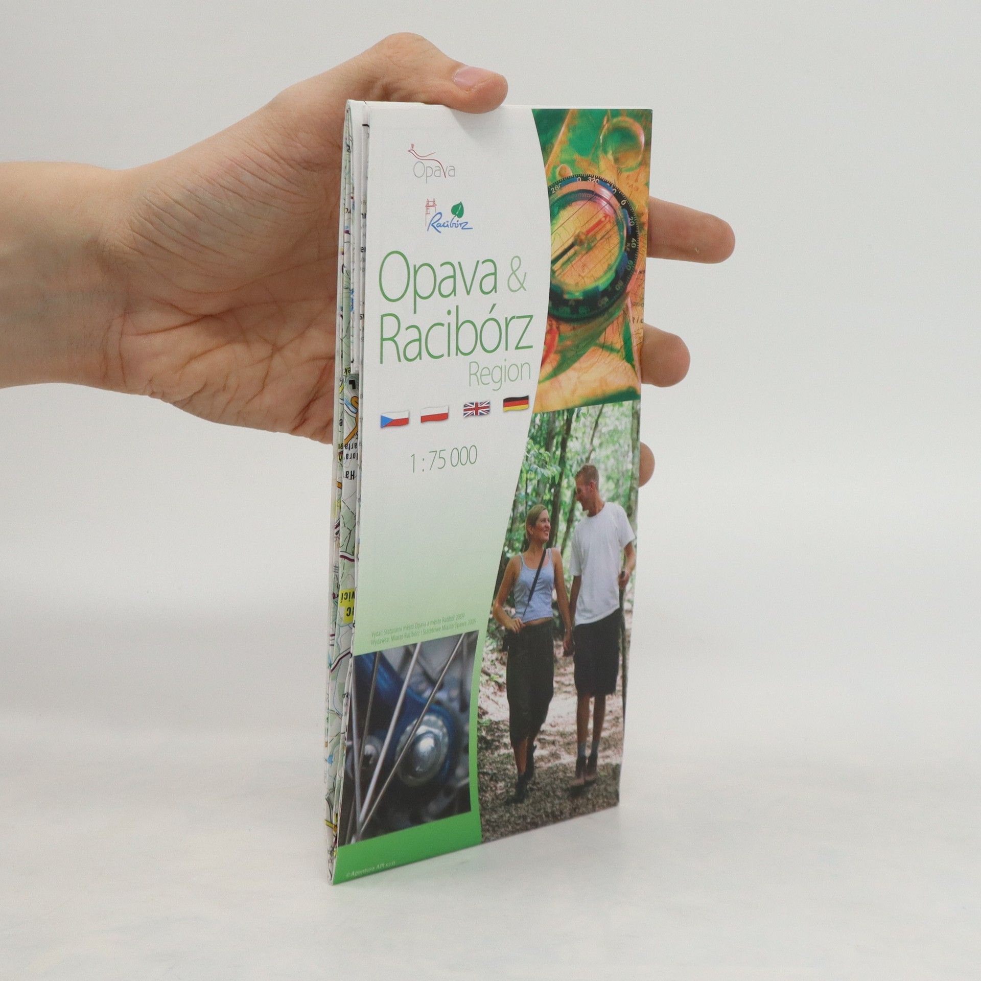Kolektiv autorů Opava & Racibórz Region. Mapa 1:75 000