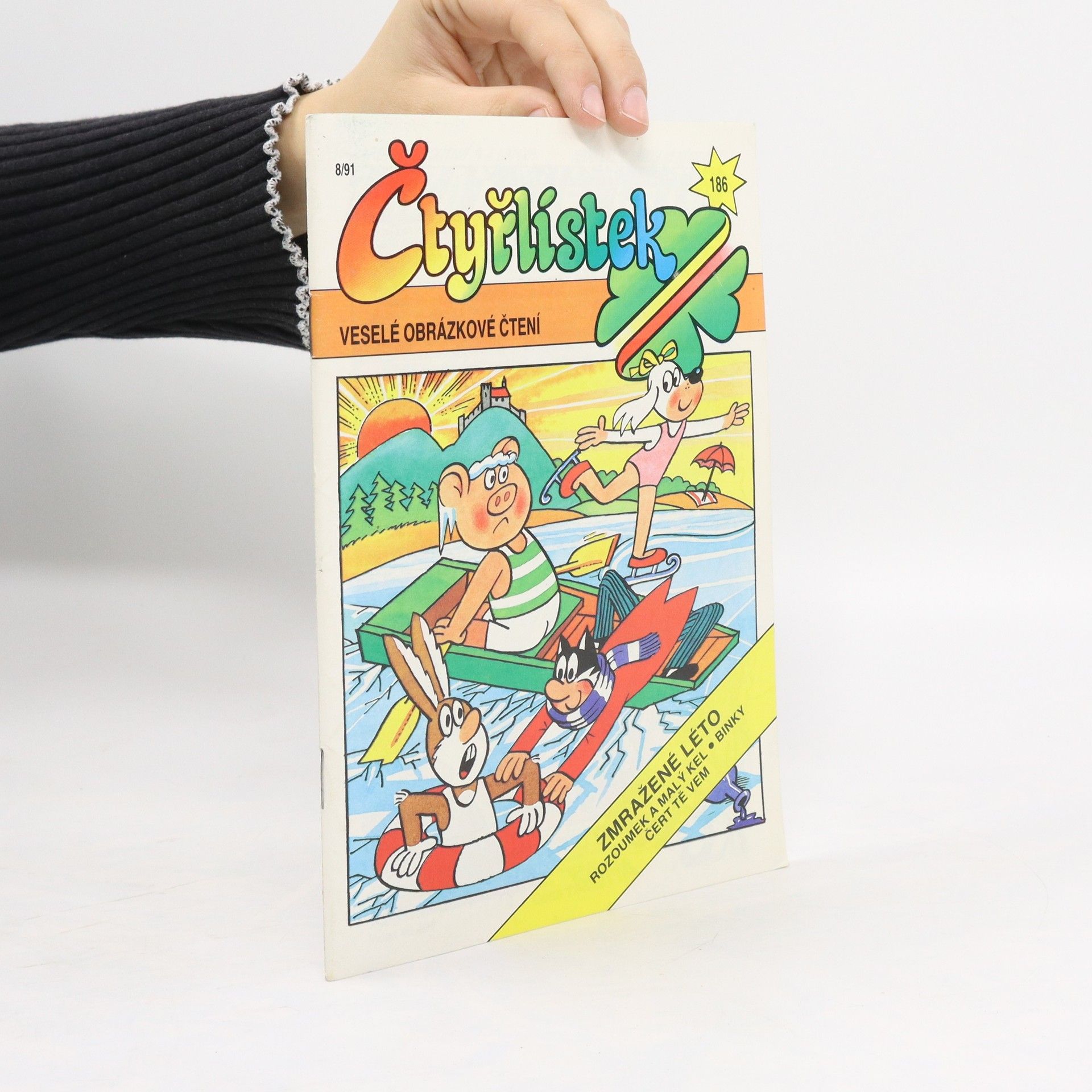 Collectif d'auteurs Čtyřlístek 8/1991