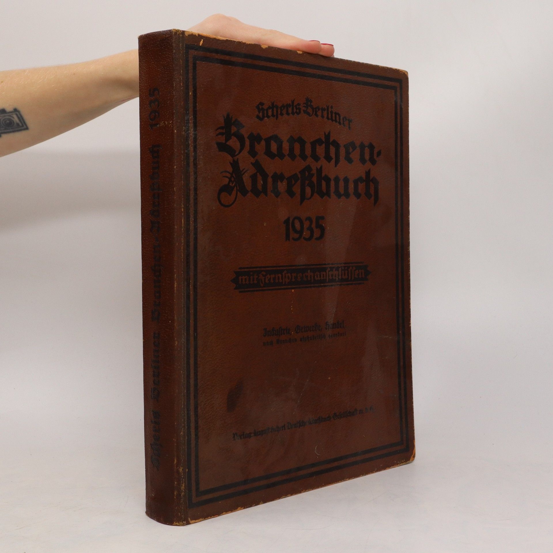 Autorenkollektiv Branchen Adreßbuch 1935