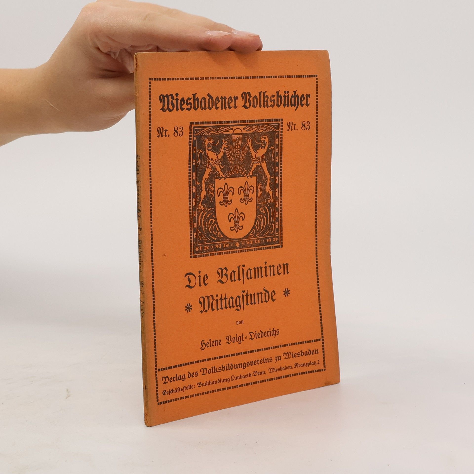 Helene Buigt-Dieberis Die Balsaminen Mittagstunde