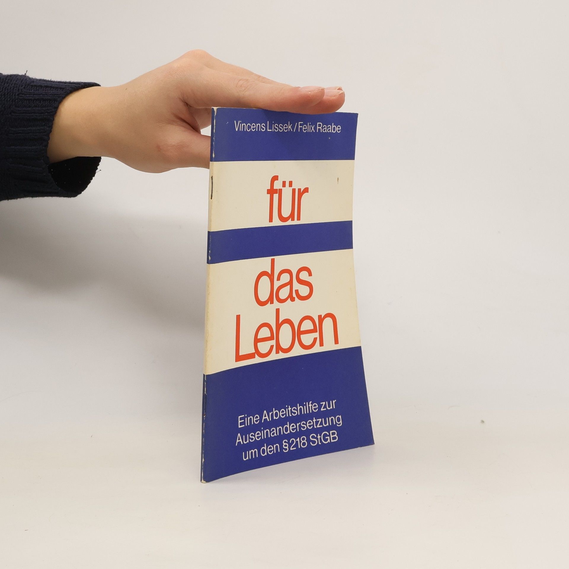 Vincens Lissek Für das Leben