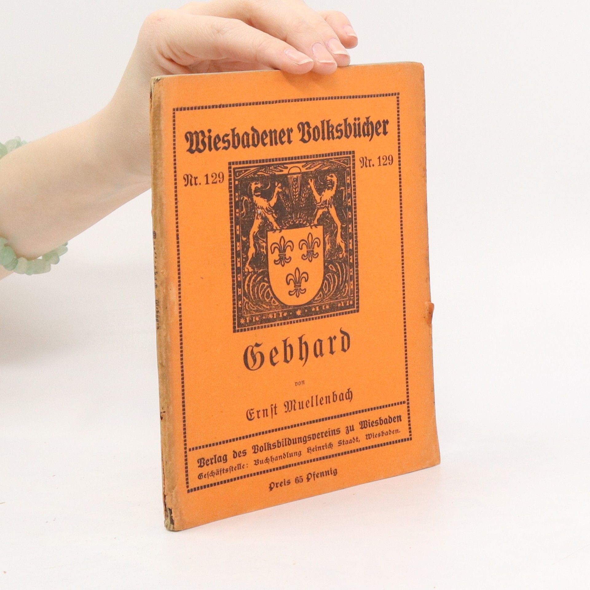 Ernst Muellenbach Wiesbadener Volksbücher Ar. 129
