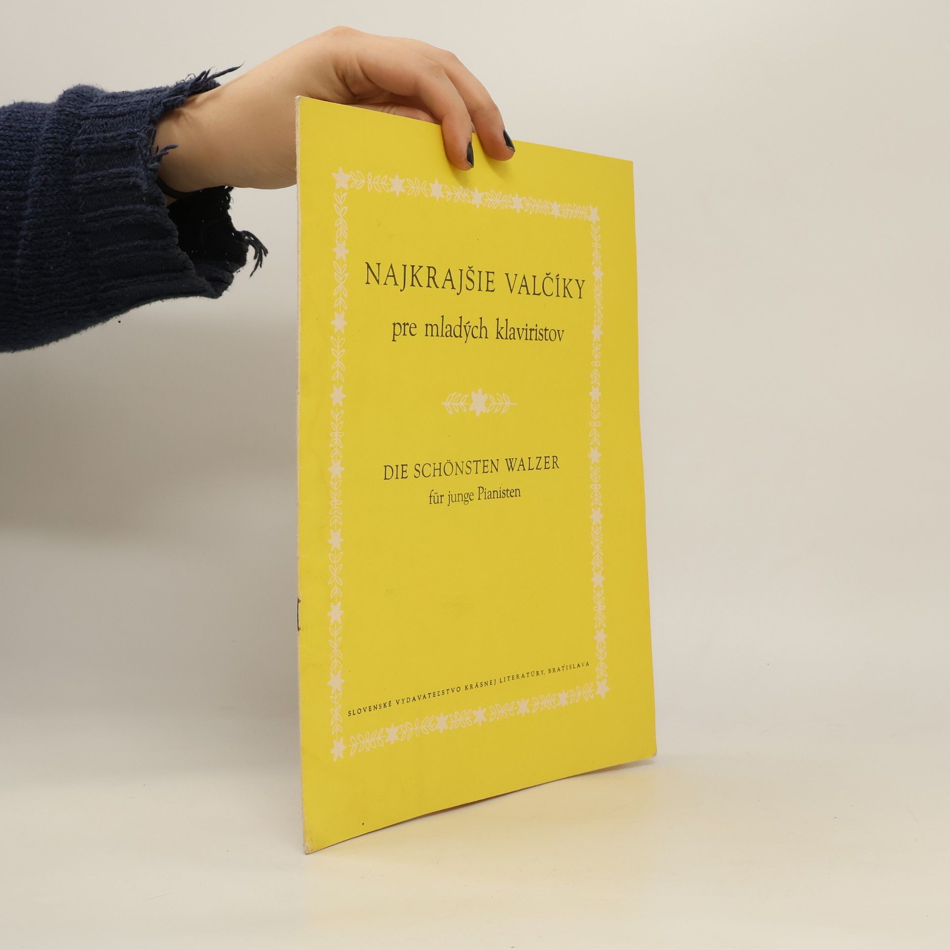Najkrajšie valčíky pre mladých klaviristov. Die schönsten Walzer für junge Pianisten