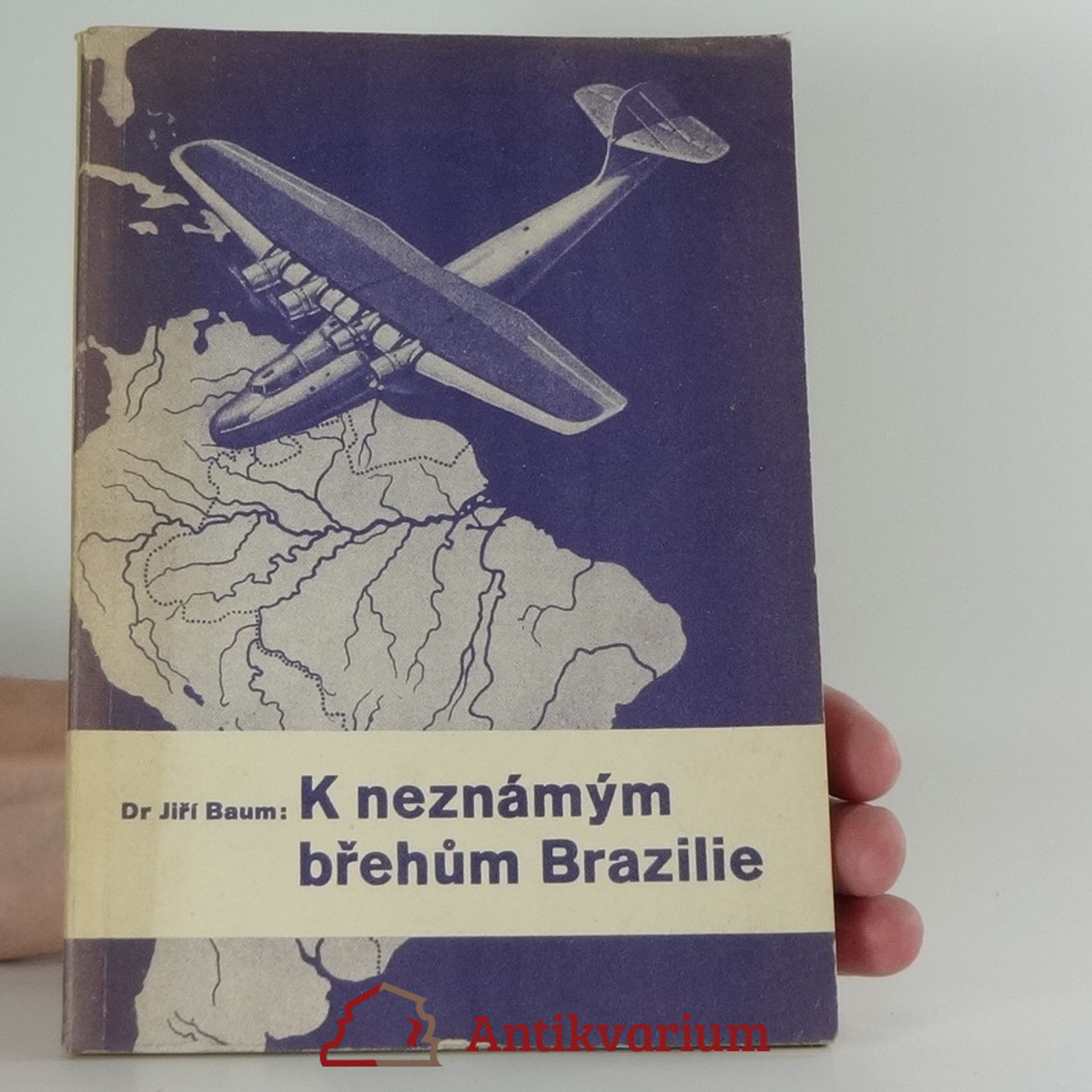 Jiří Baum K neznámým břehům Brazilie (Obr, 76 s.)