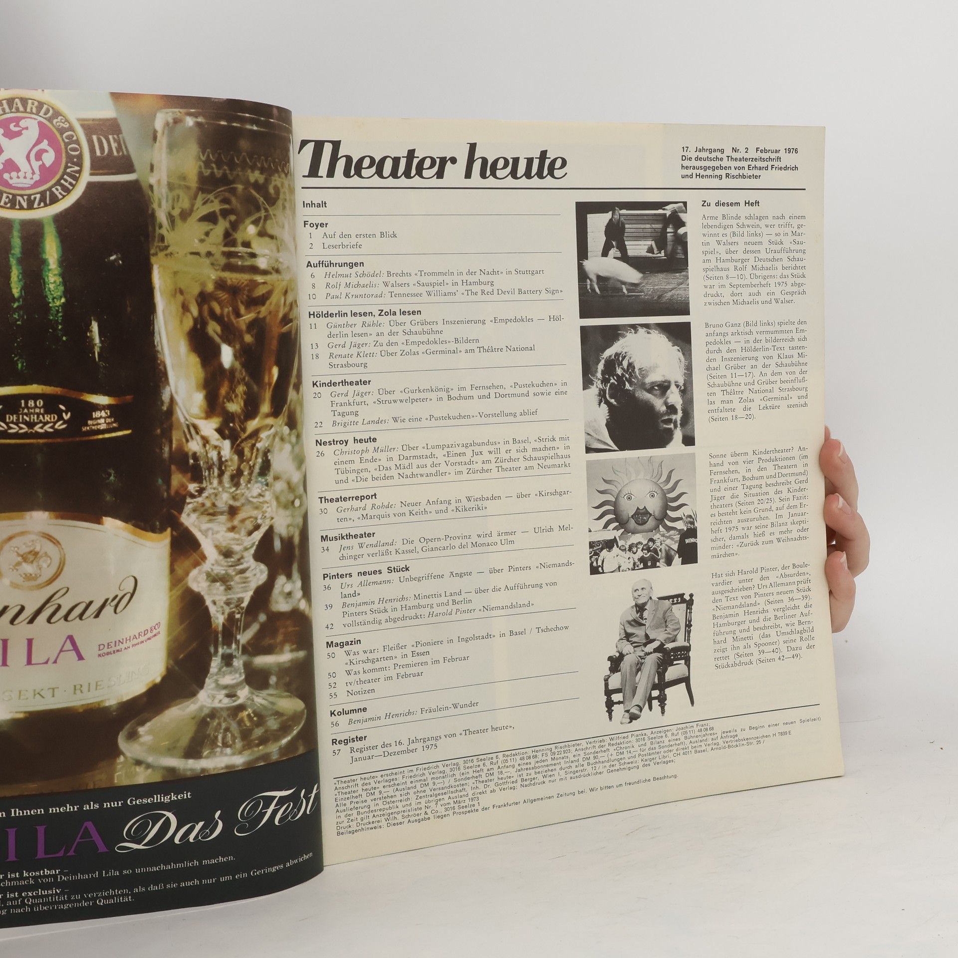 kolektiv Theater heute 2/1976