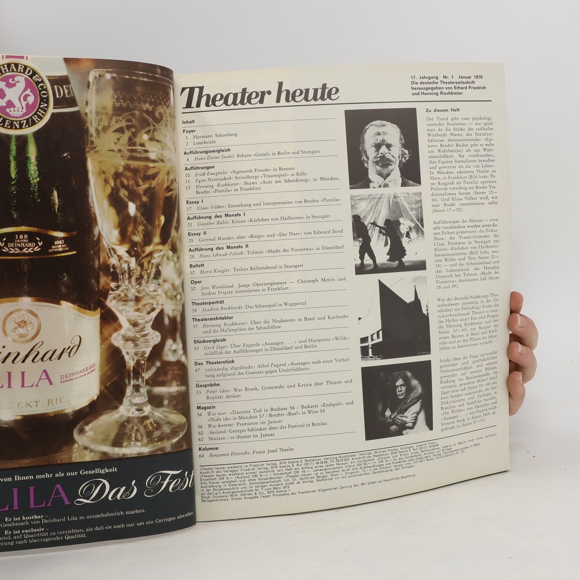 kolektiv Theater heute 1/1976