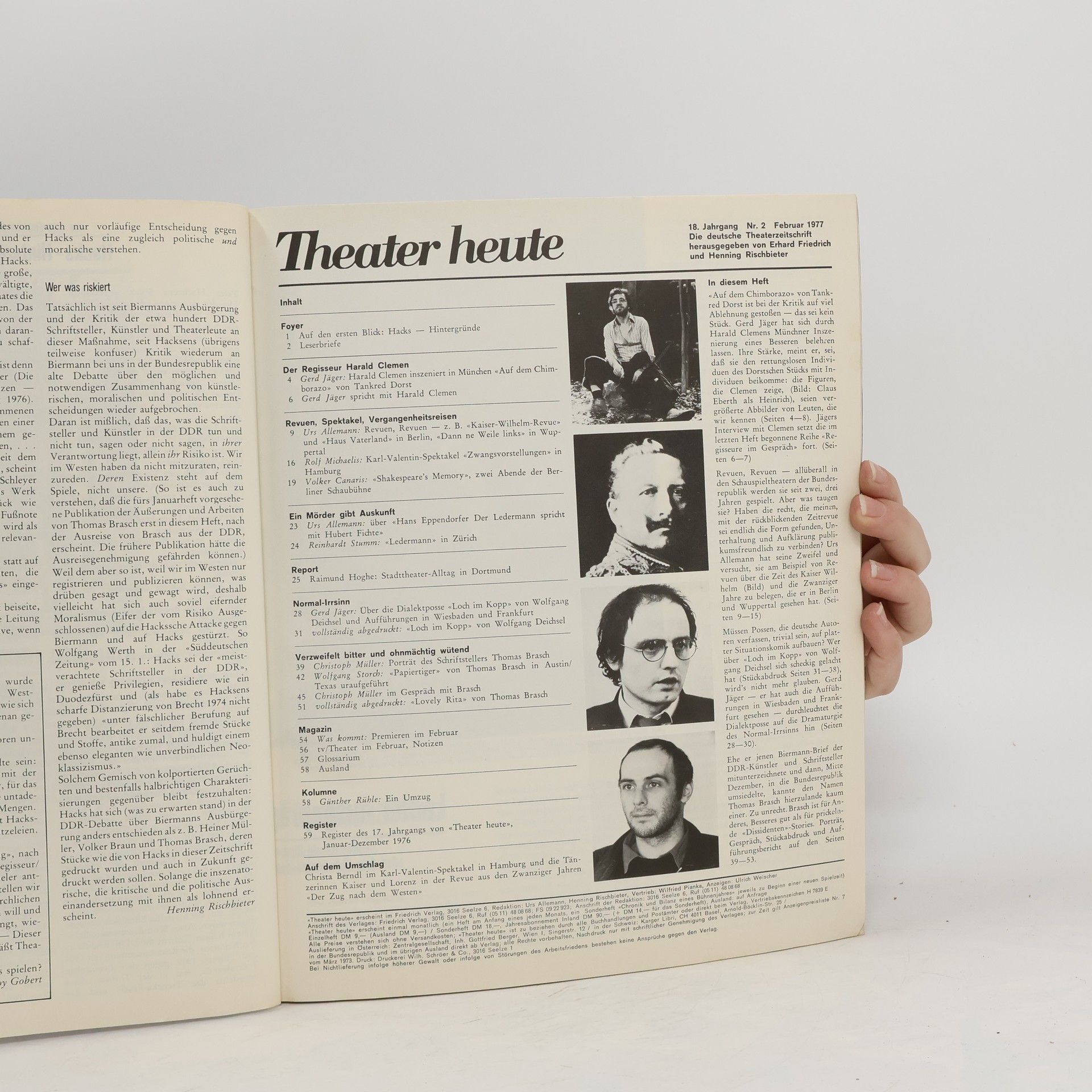 kolektiv Theater heute 2/1977