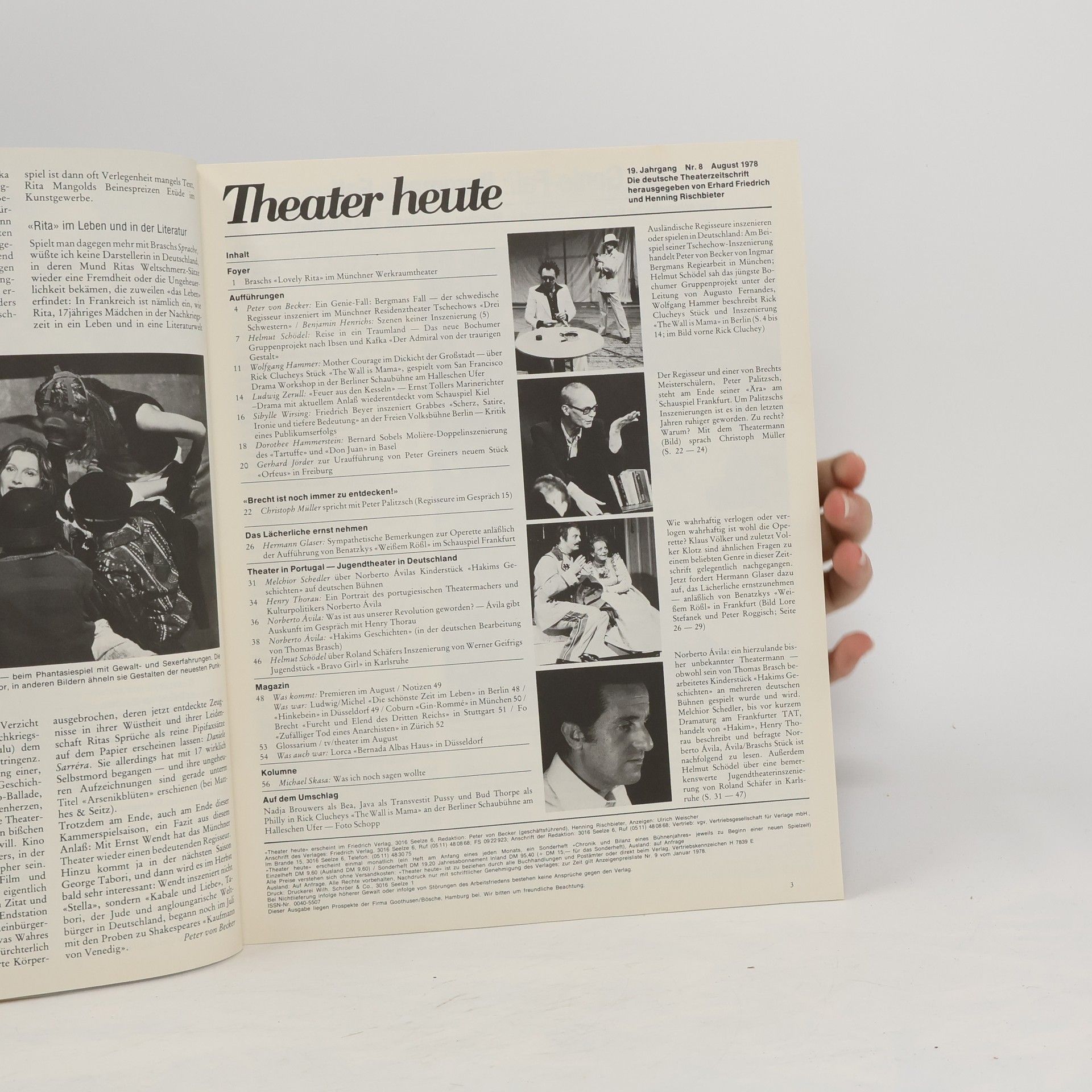 kolektiv Theater heute 8/1978