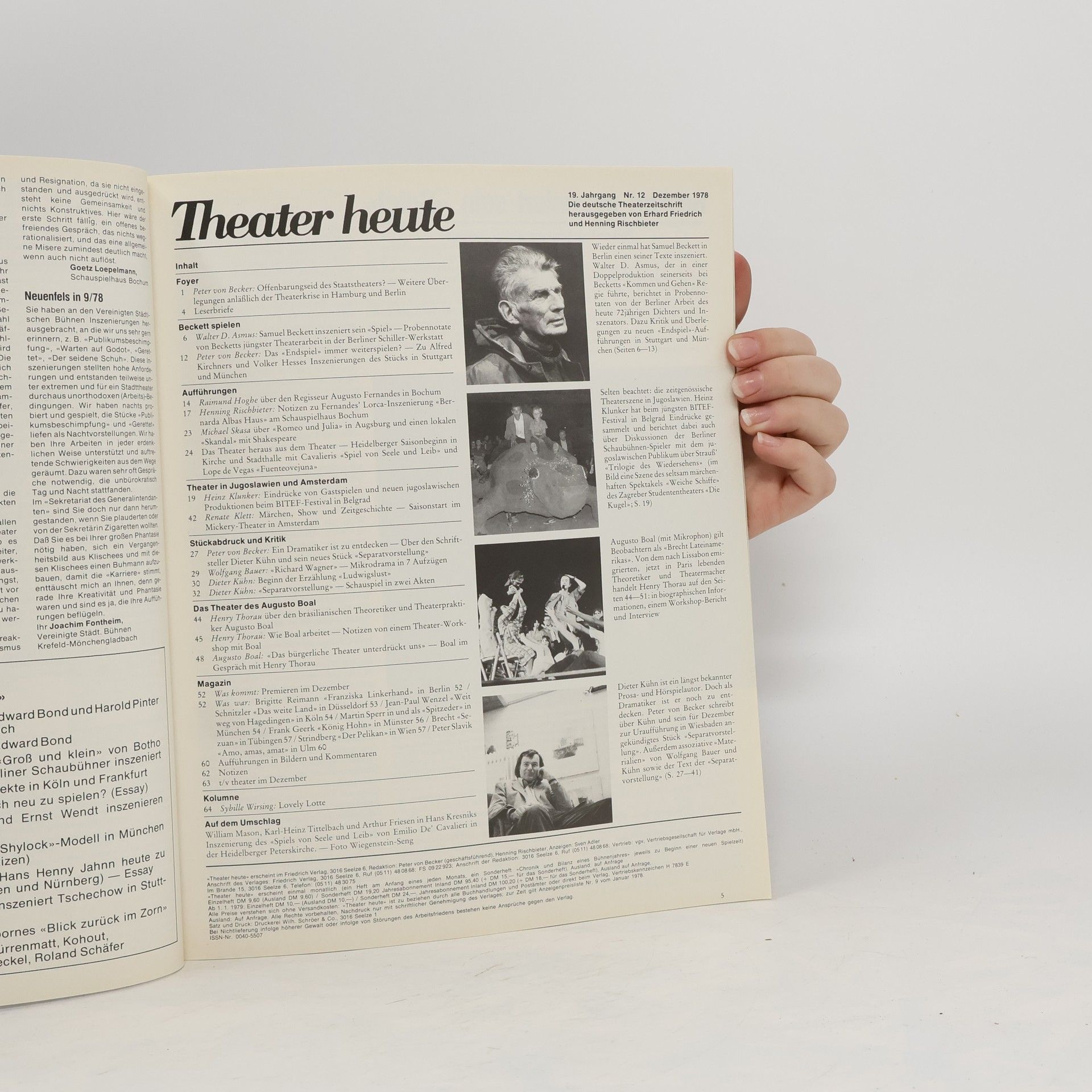 kolektiv Theater heute 12/1978