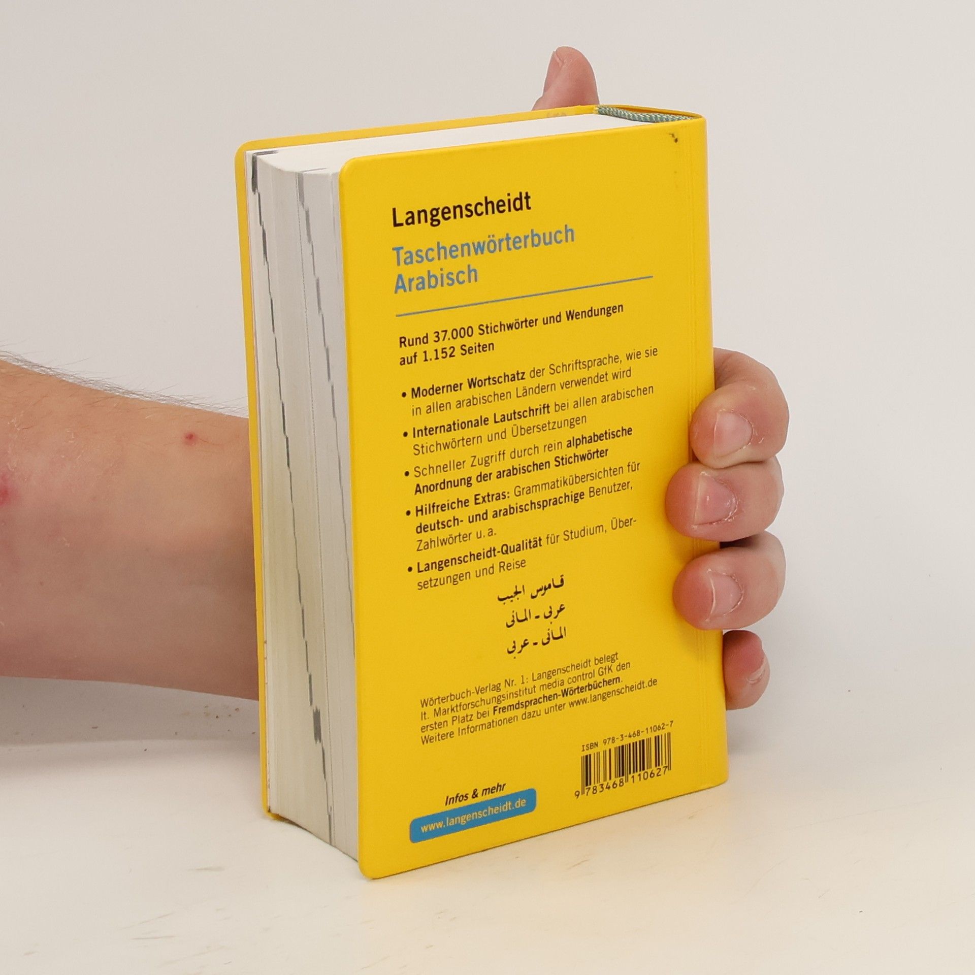 Lorenz Kropfitsch Langenscheidts Taschenwörterbuch Arabisch : Arabisch-Deutsch : Deutsch-Arabisch
