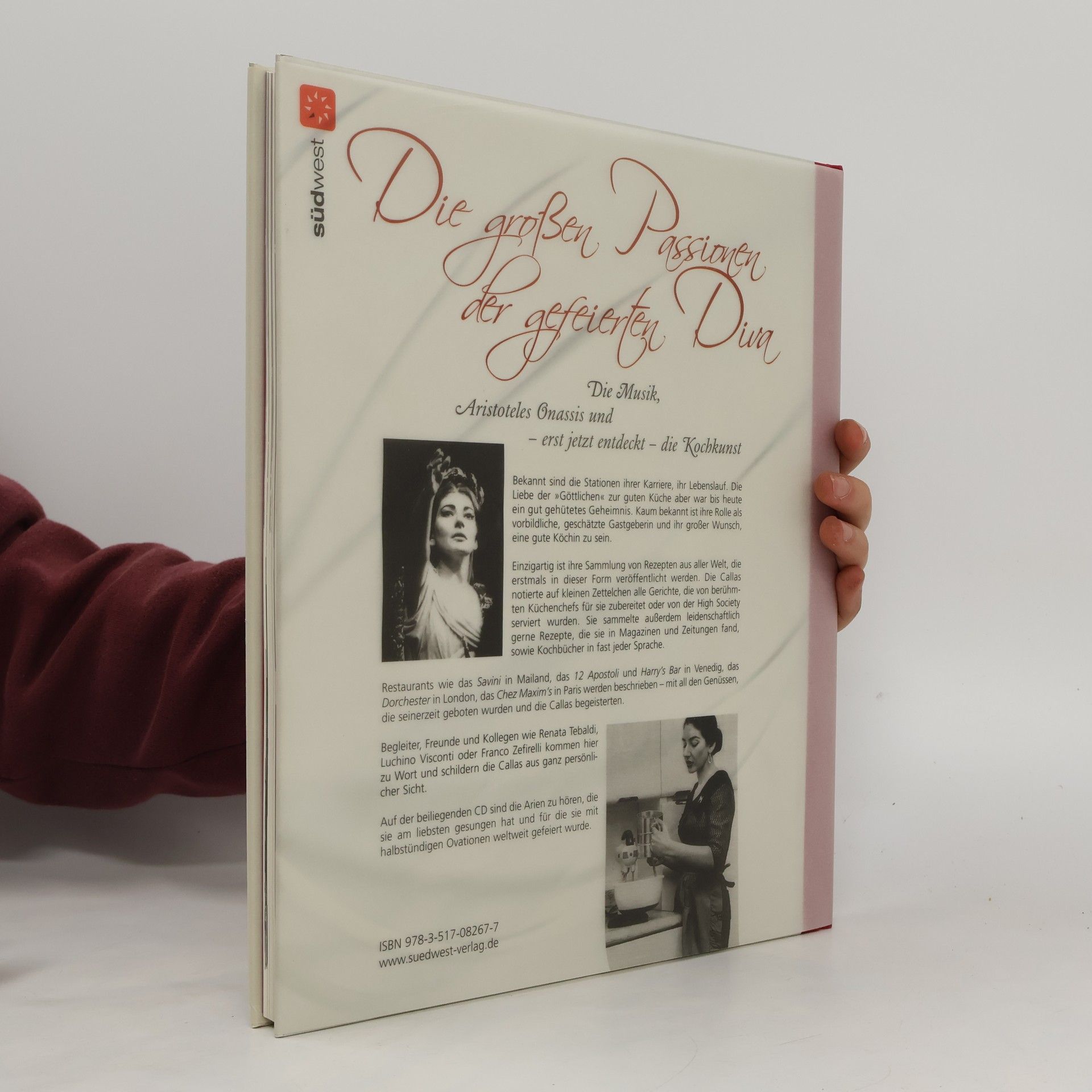 Bruno Tosi Maria Callas : la divina in cucina ; die Entdeckung ihrer kulinarischen Geheimnisse