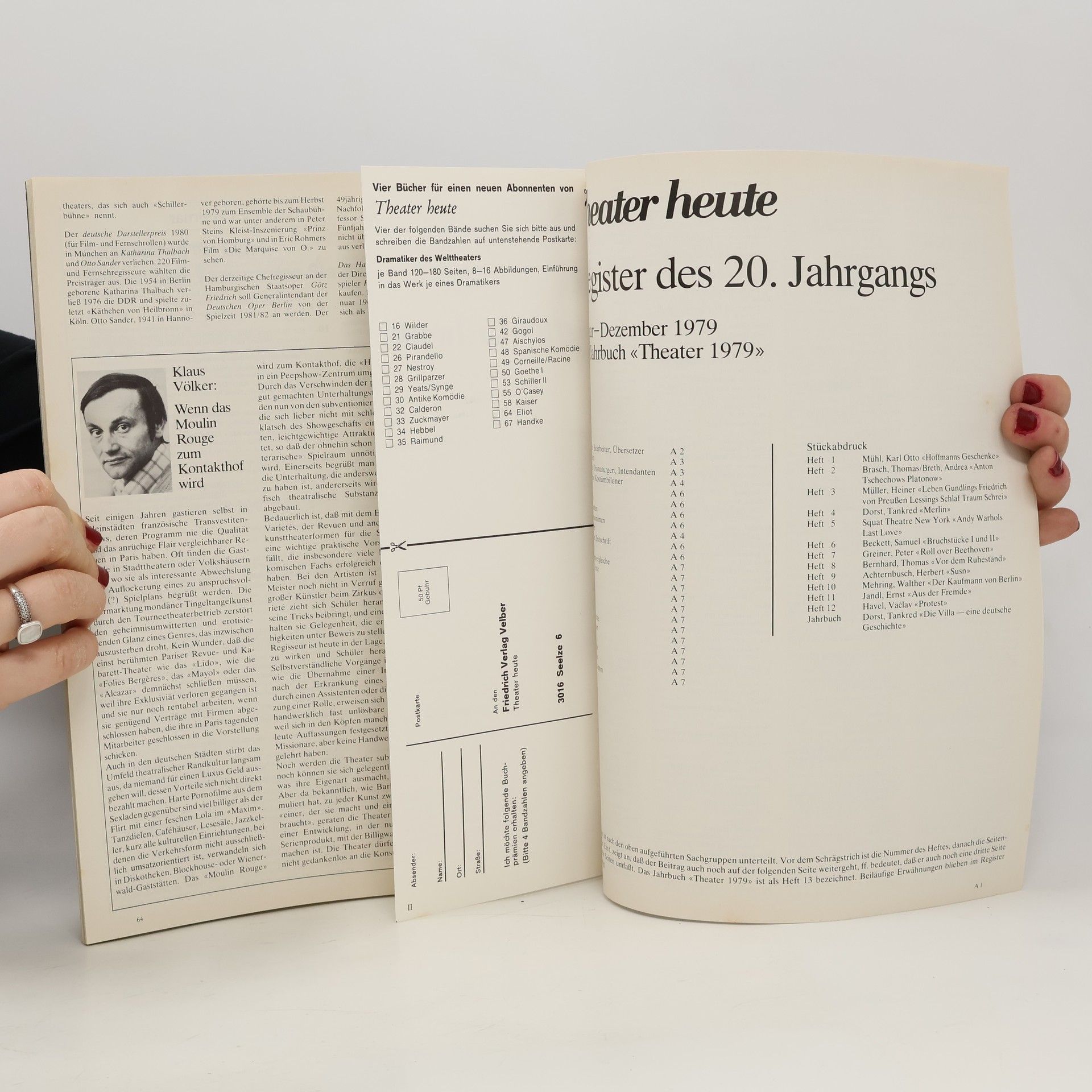 kolektiv Theater heute 2/1980