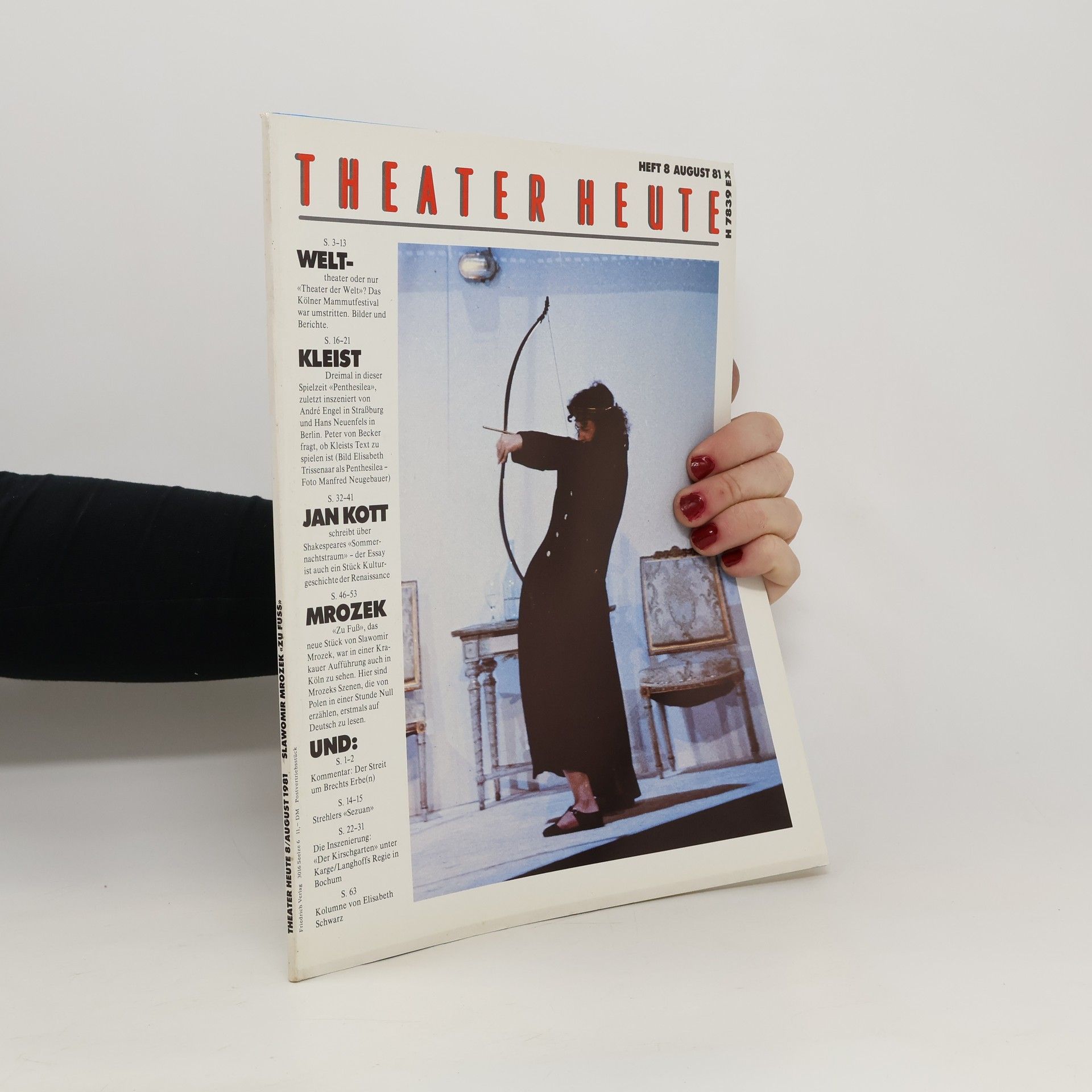 kolektiv Theater heute 8/1981