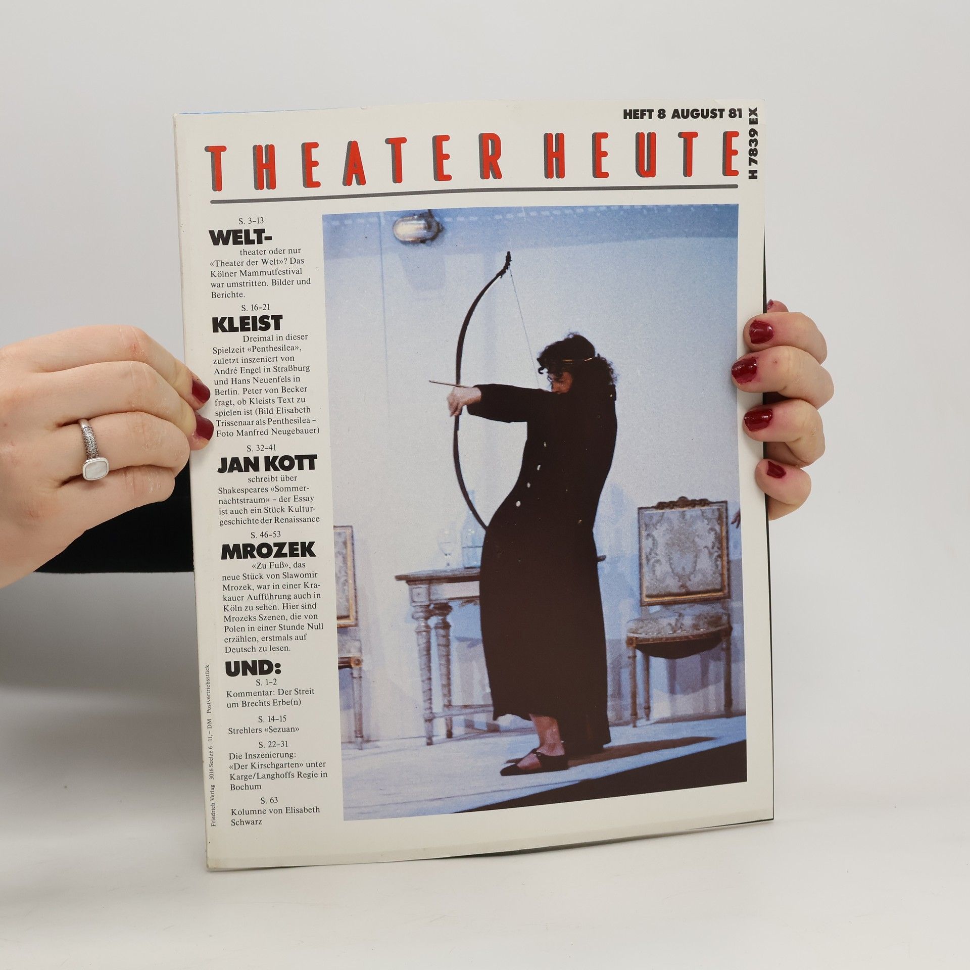 kolektiv Theater heute 8/1981