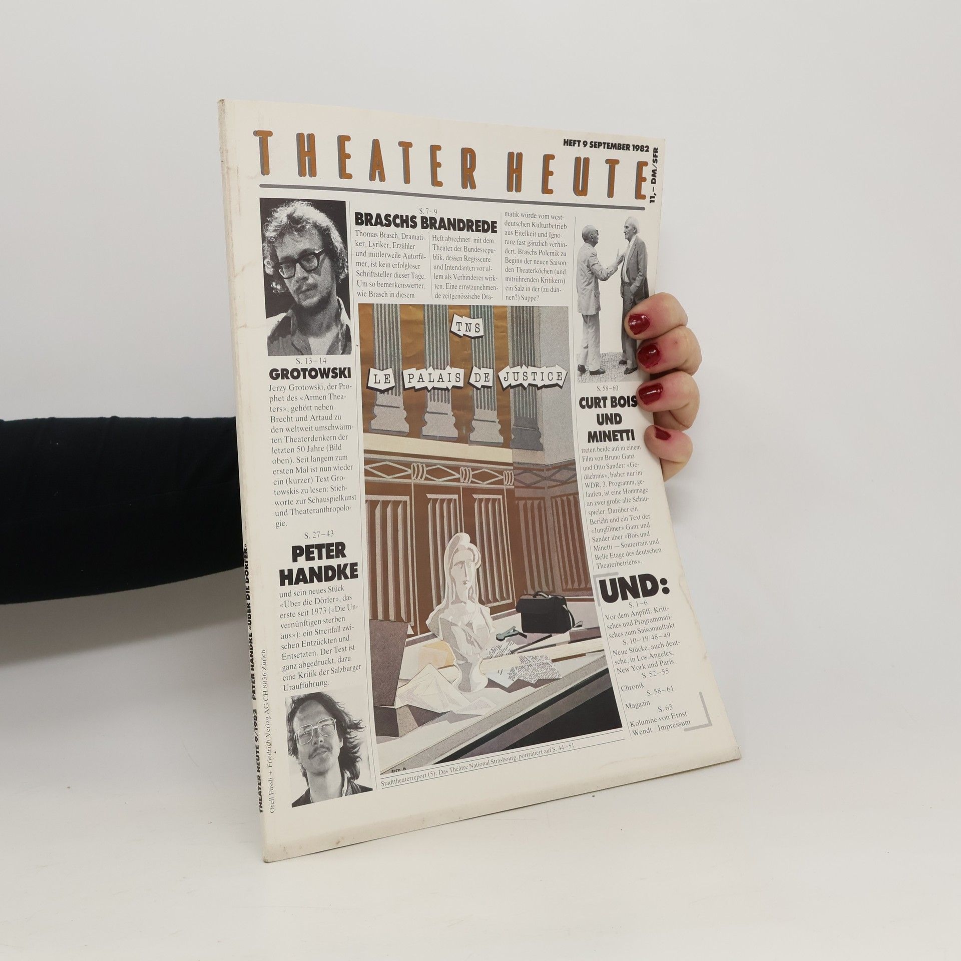 kolektiv Theater heute 9/1982