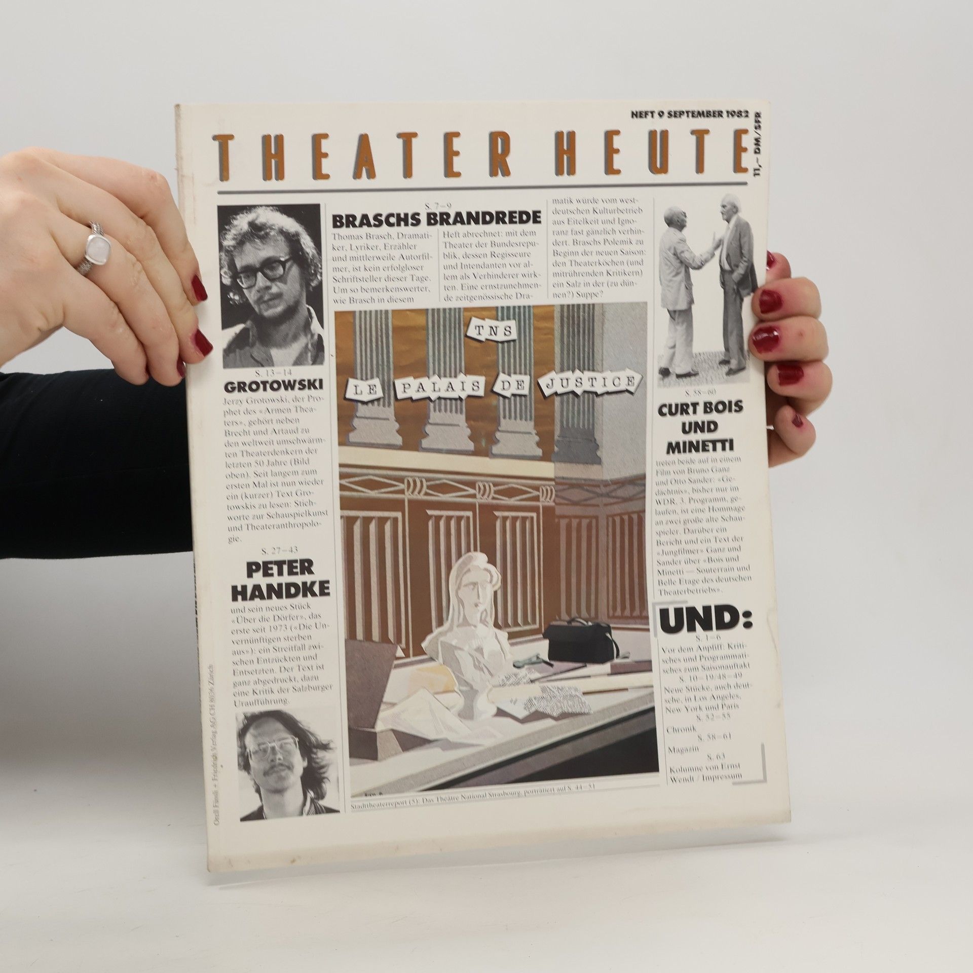 kolektiv Theater heute 9/1982