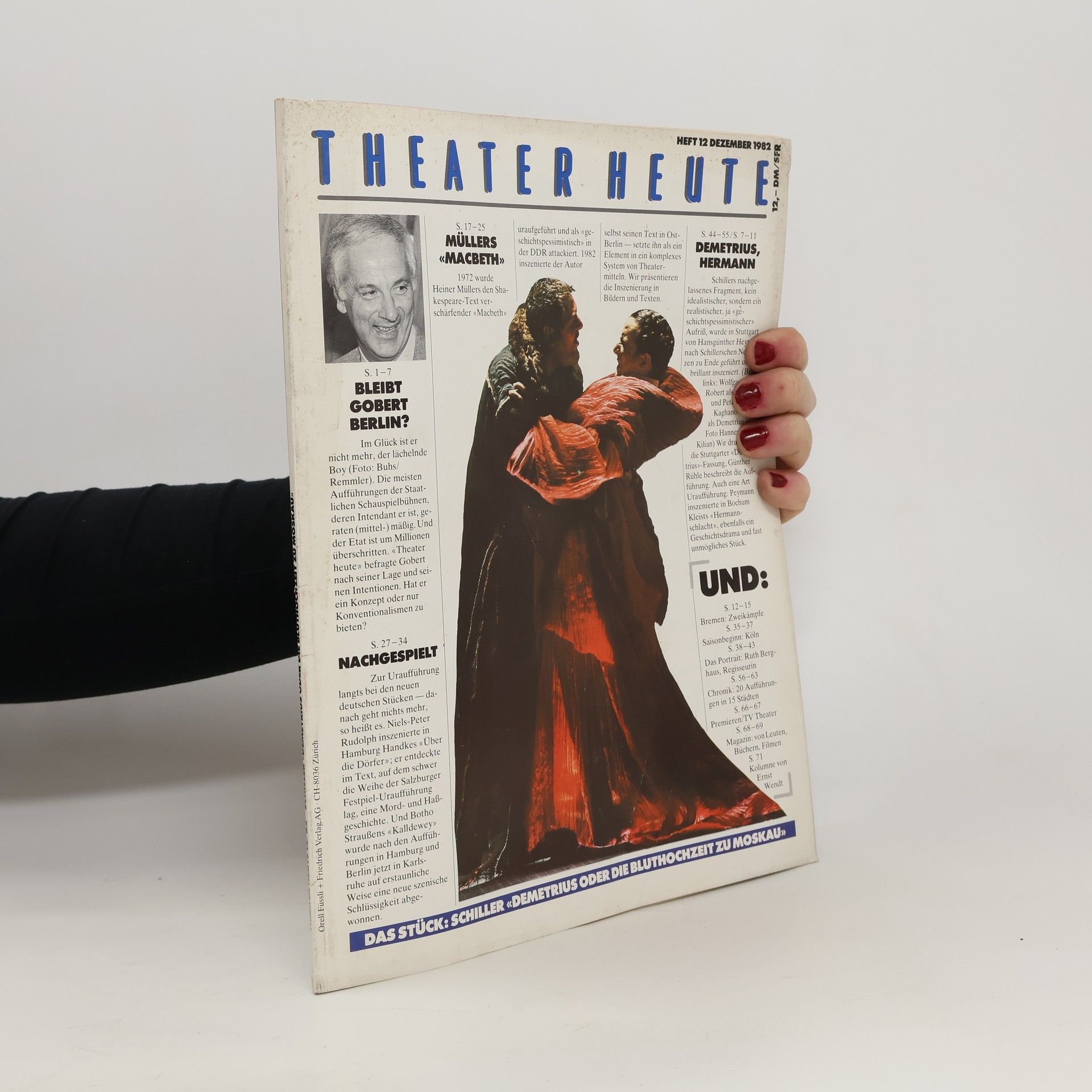 kolektiv Theater heute 12/1982