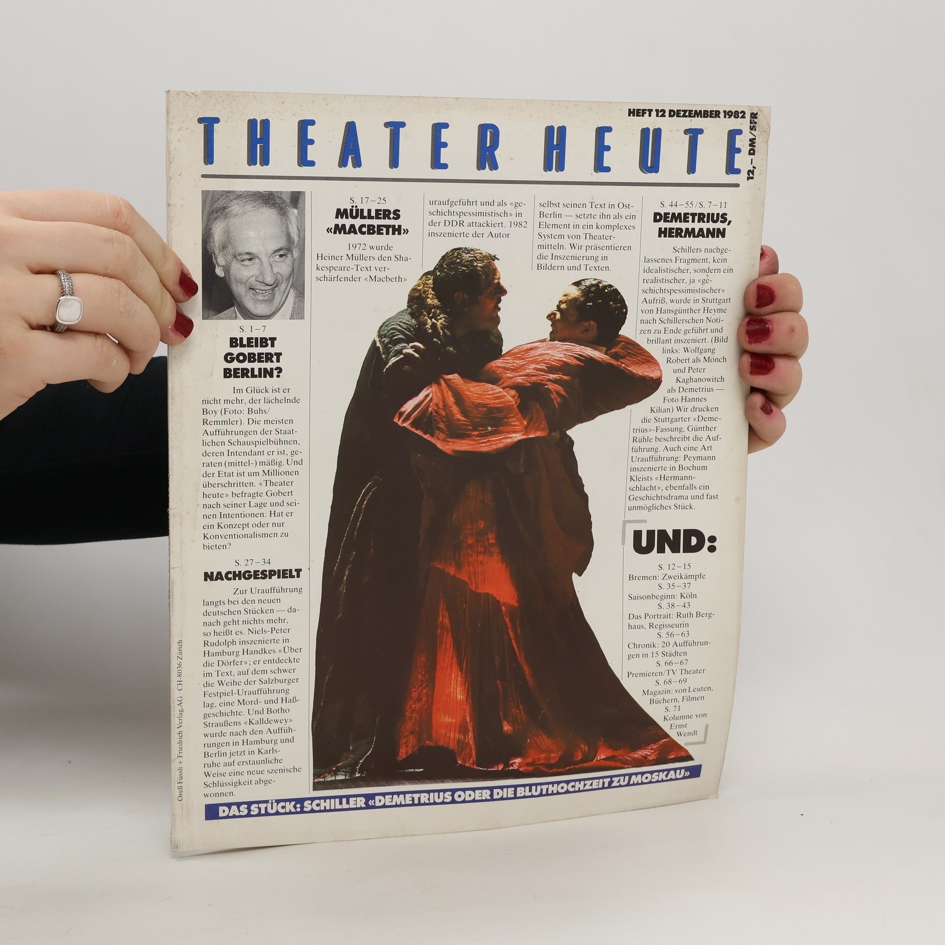 kolektiv Theater heute 12/1982