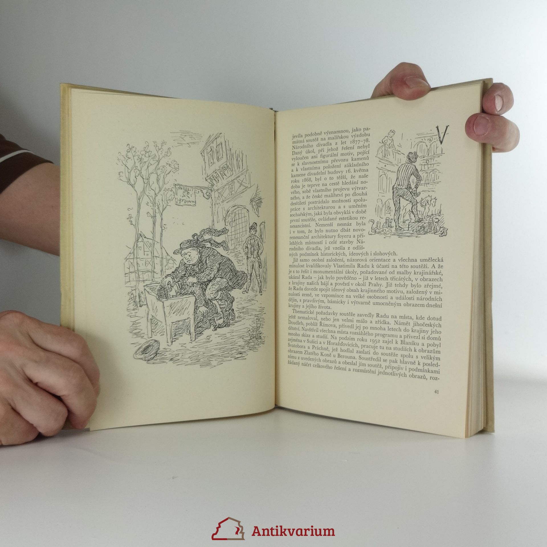 Jan Květ Vlastimil Rada: Malíř a ilustrátor